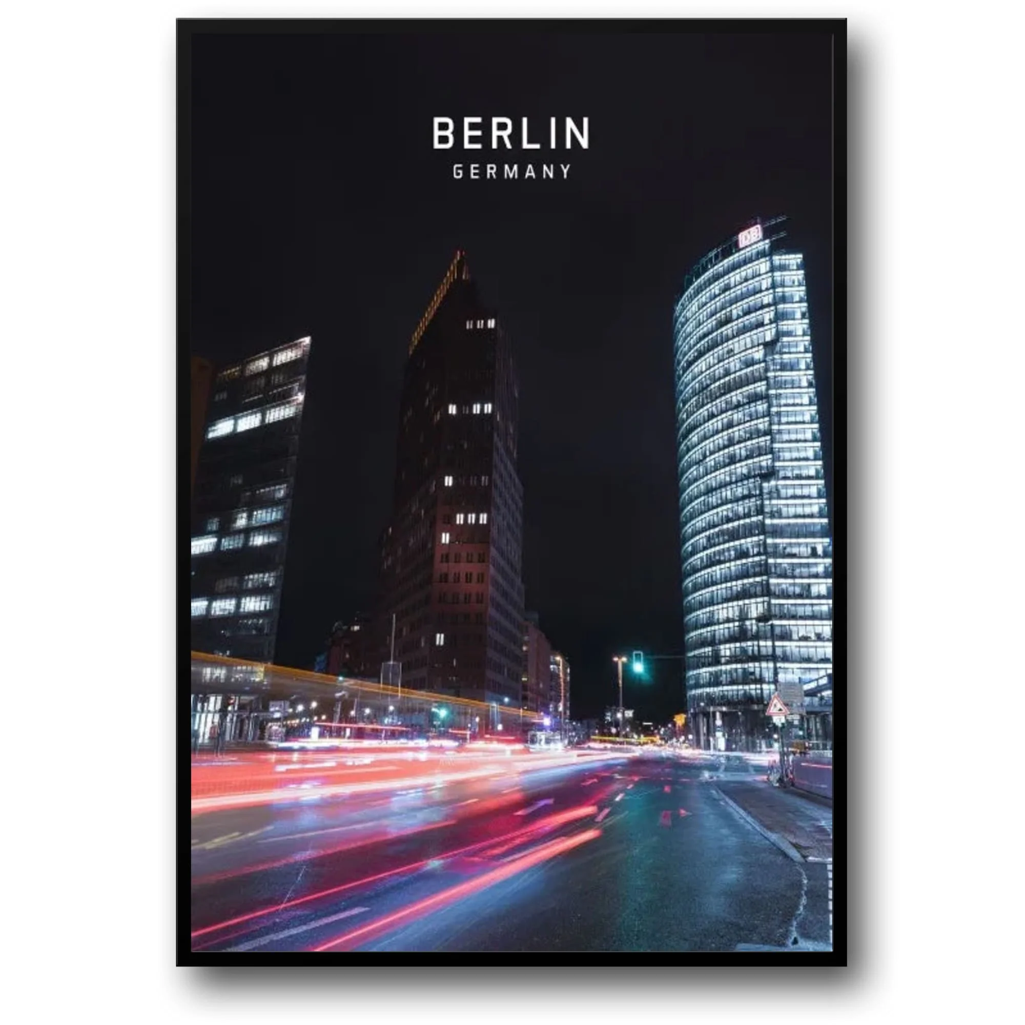 Berlin Skyline | Night Cityscape