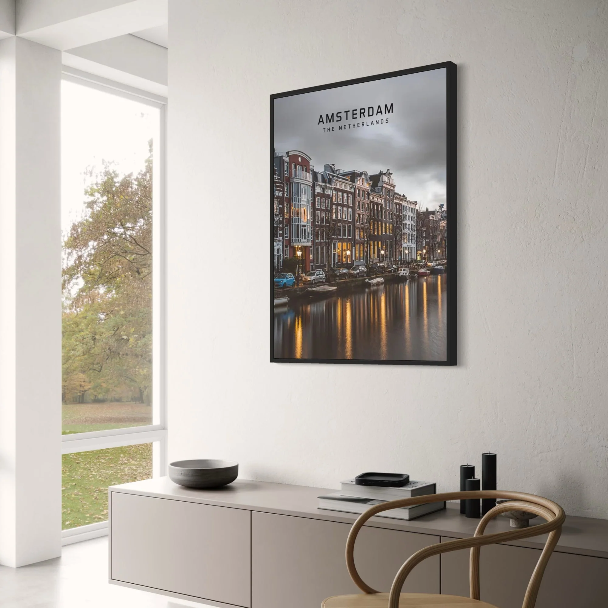 Amsterdam Canal Scene | European Cityscape - Image 3