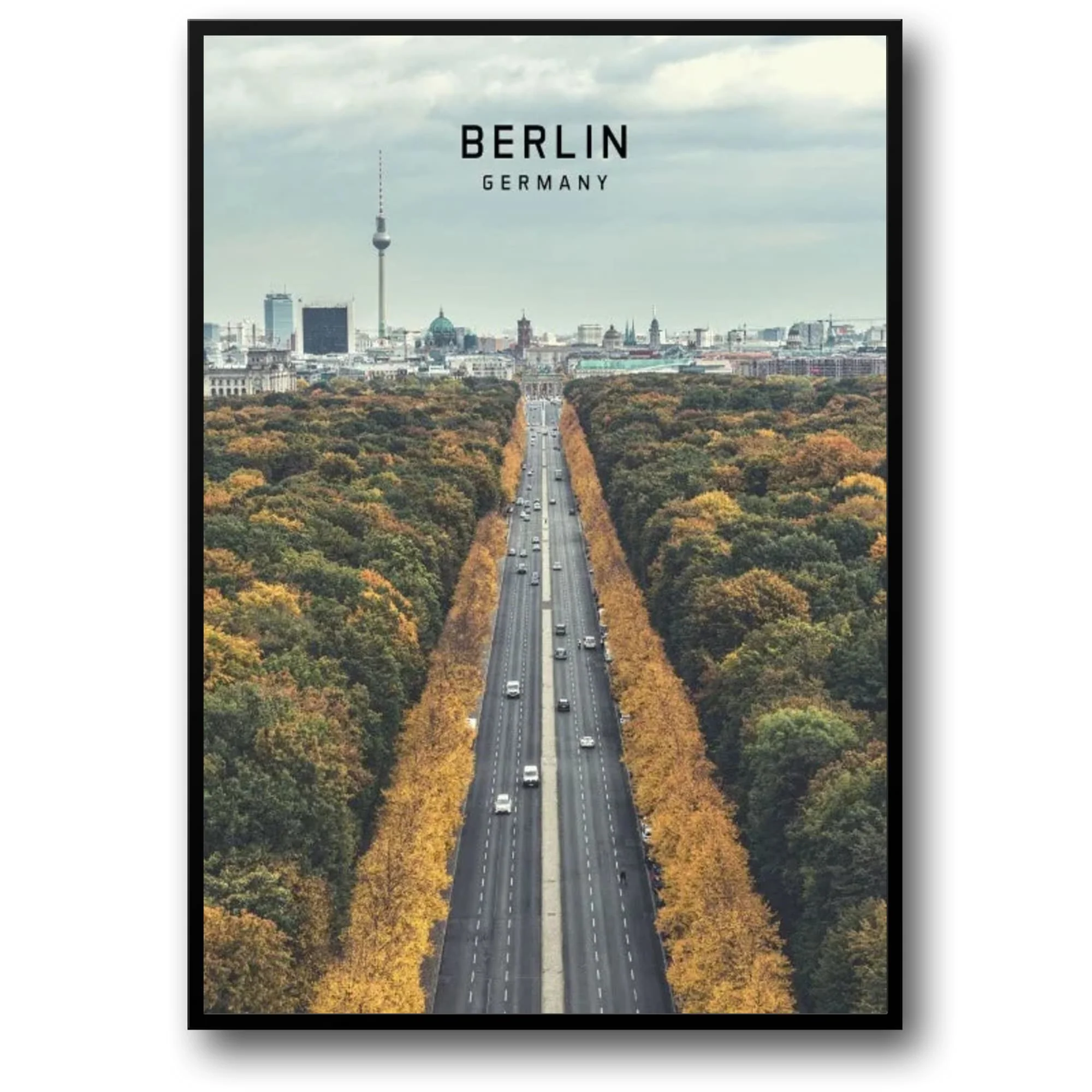 Autobahn Berlin | Iconic German Roadway | Europe Skyline