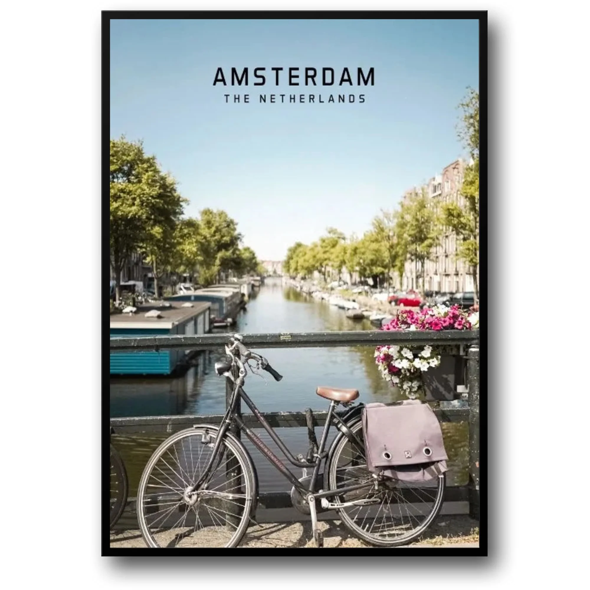 Amsterdam Bikeride | Scenic European City Scene
