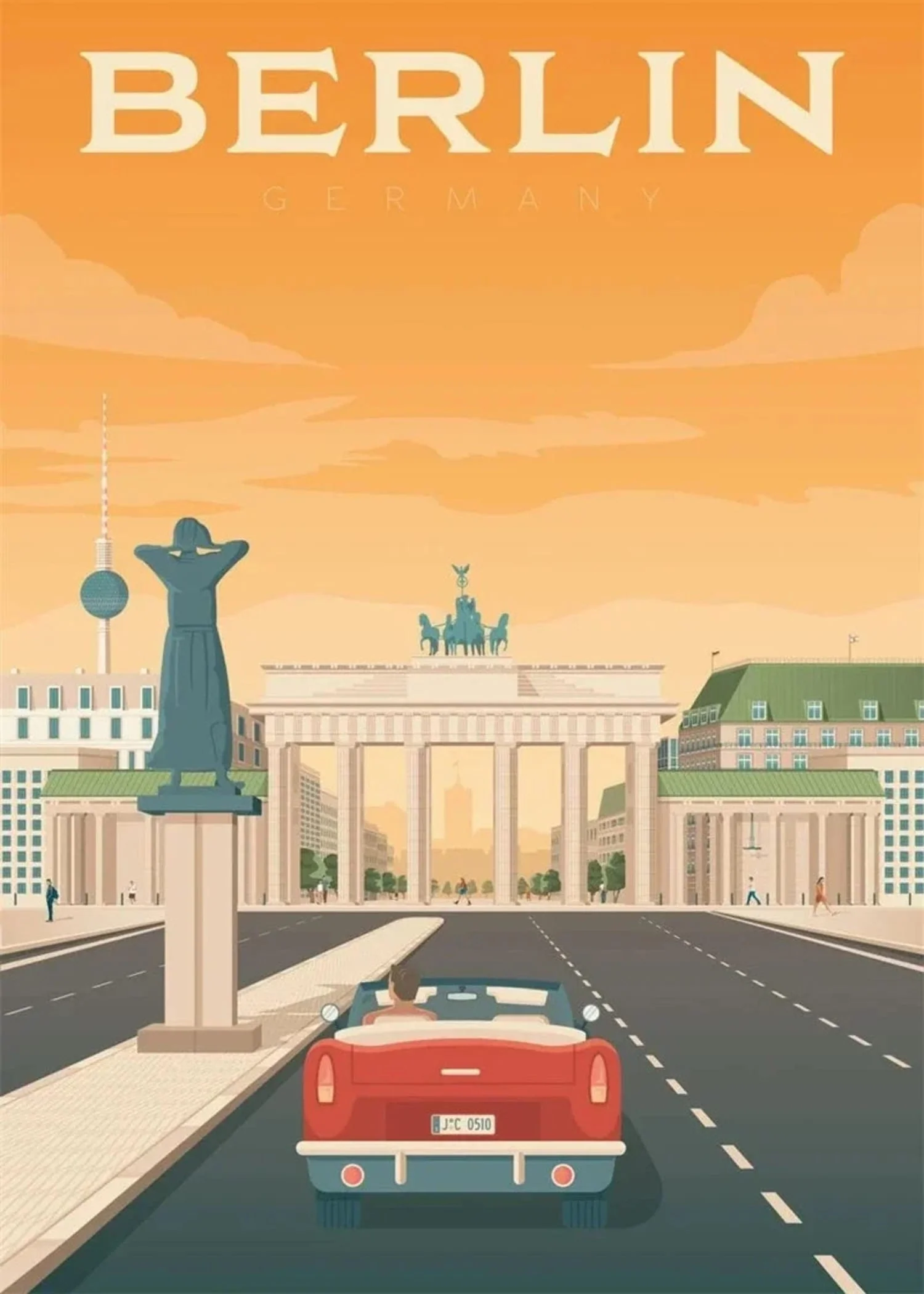 Berlin Autobahn | Iconic Scenic Artwork - Image 4