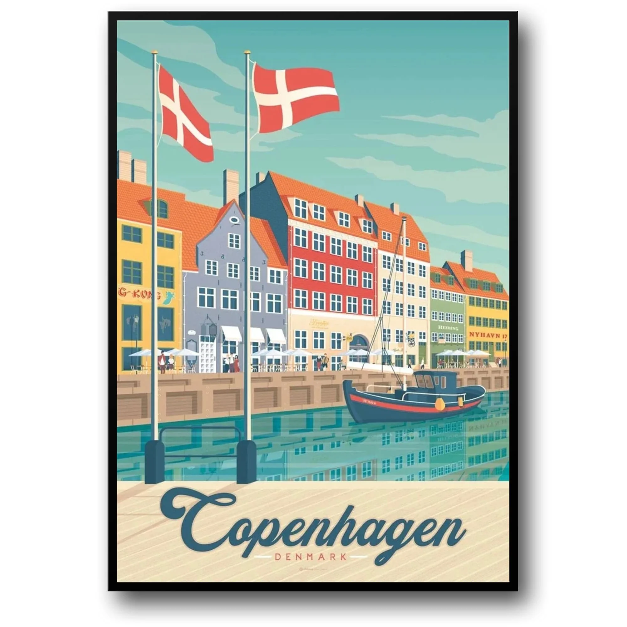 Copenhagen Cityscape | Scenic Travel Photography