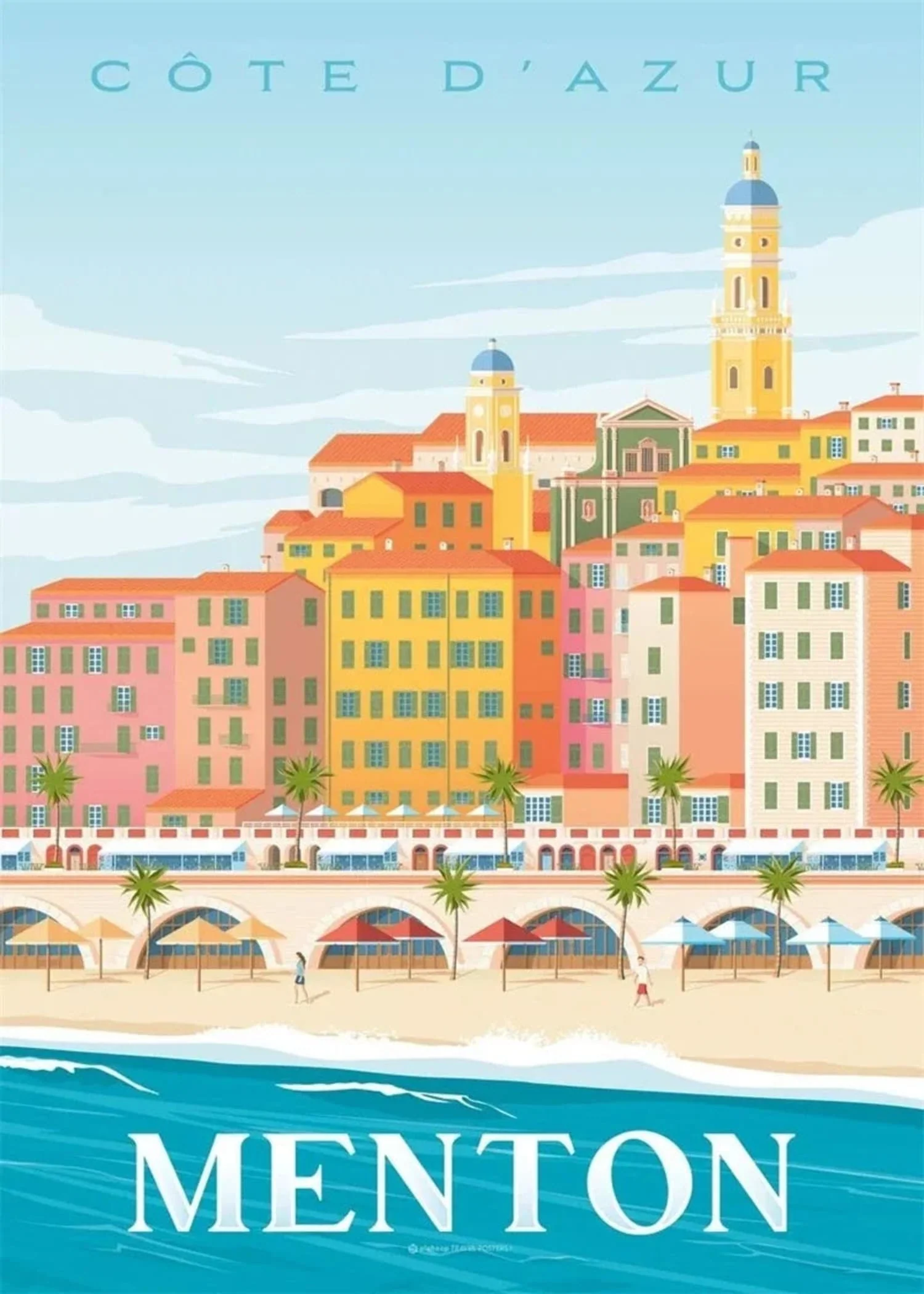 Menton, France | Scenic Coastal Landscape - Image 4