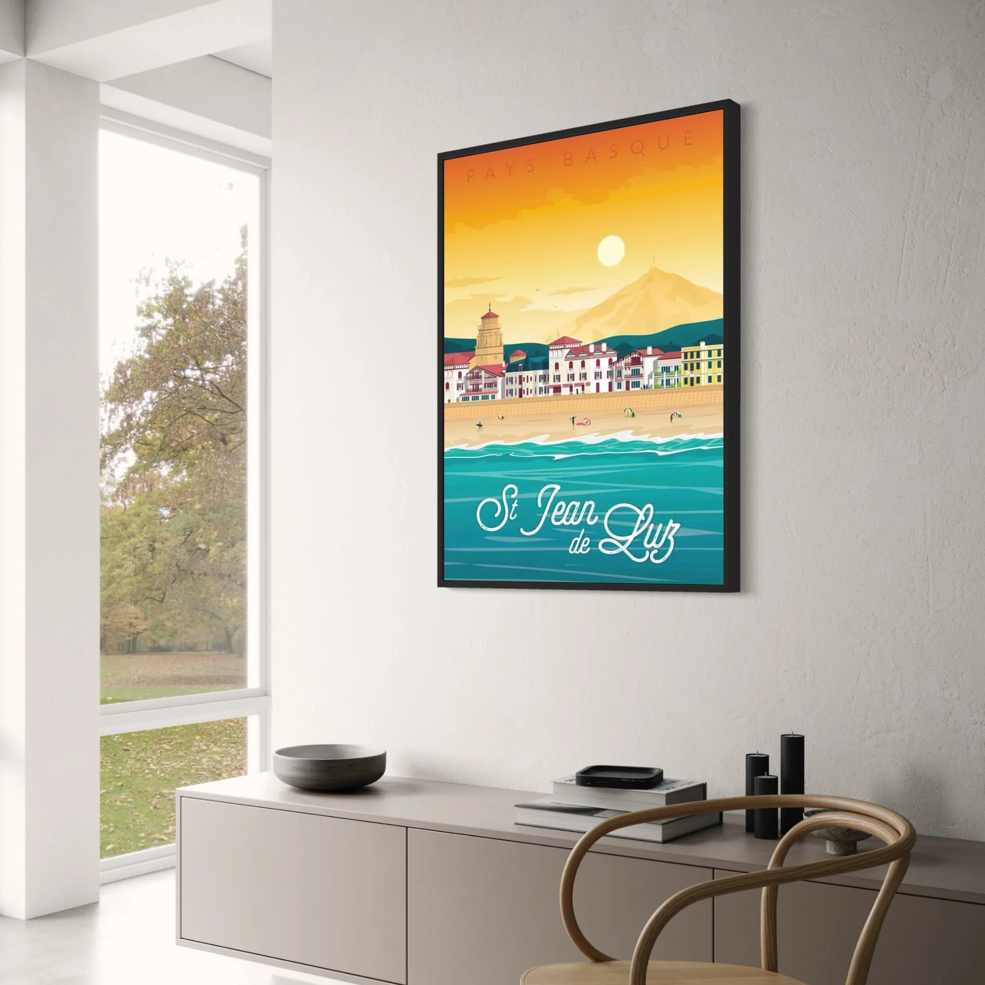 Saint Jean de Luz | France Travel Art - Image 3