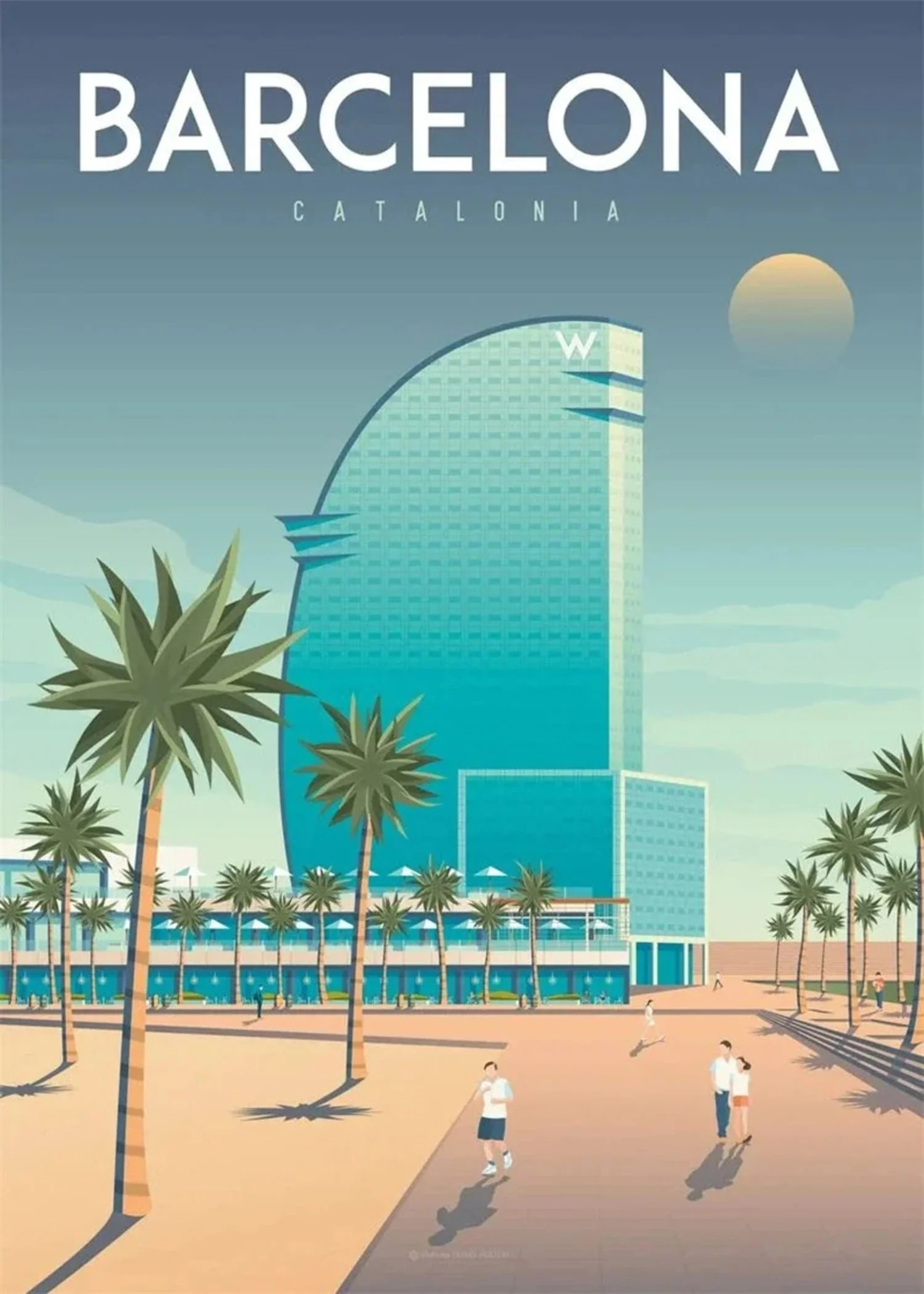 Barcelona Cityscape | Vibrant Spanish Architecture - Image 4