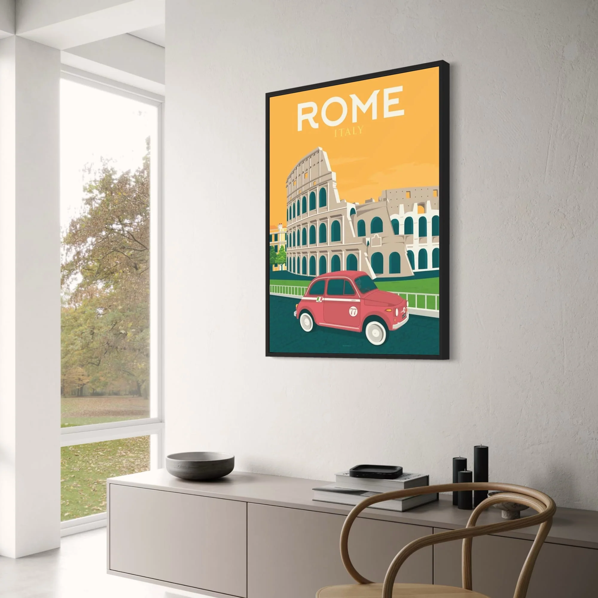 Rome Italy | Iconic Travel Art - Image 3