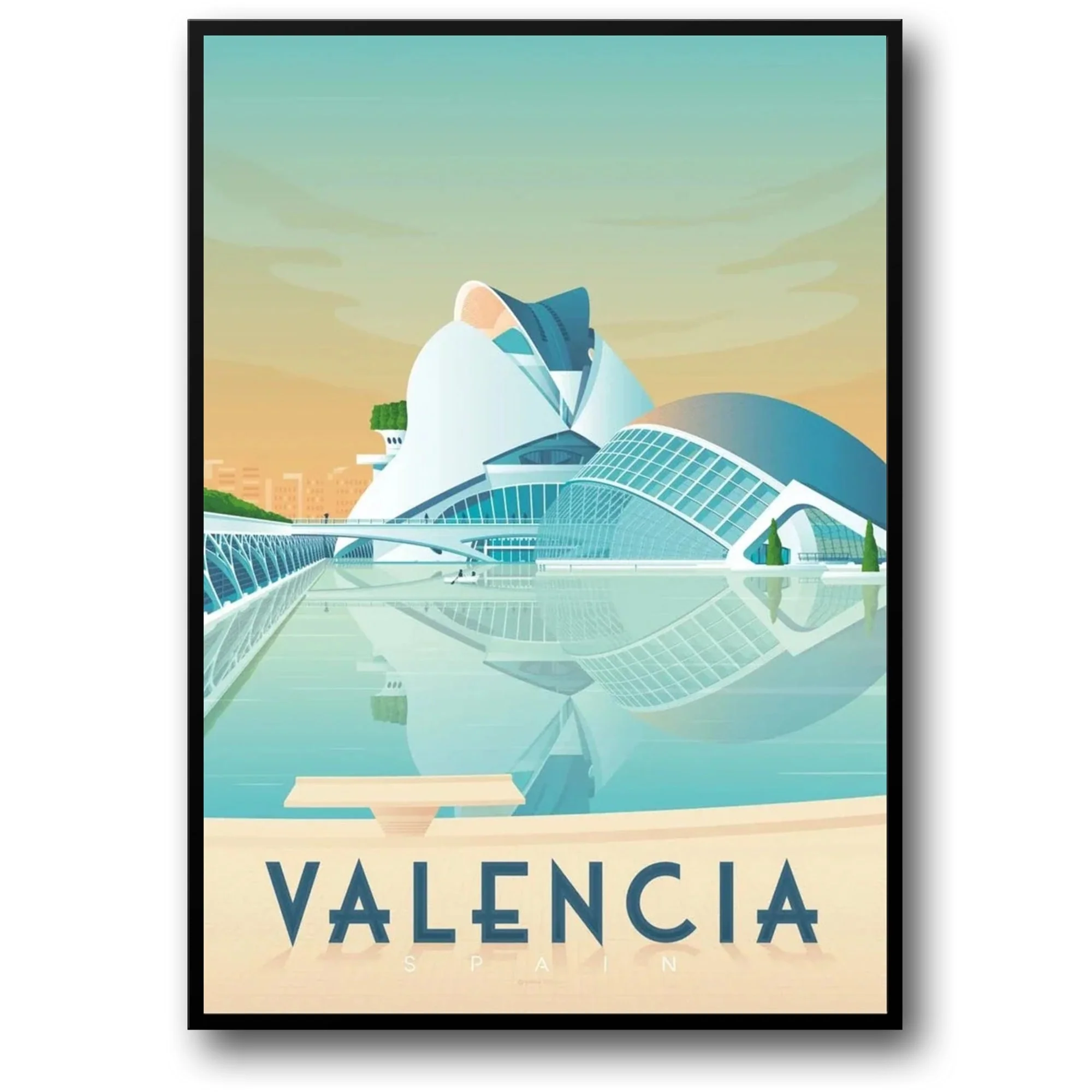 Valencia | Iconic Scenic Cityscape