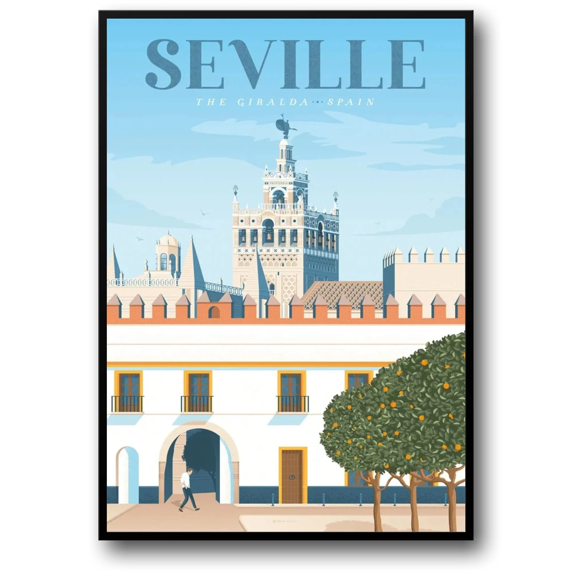 Seville, Spain | Scenic Travel Art