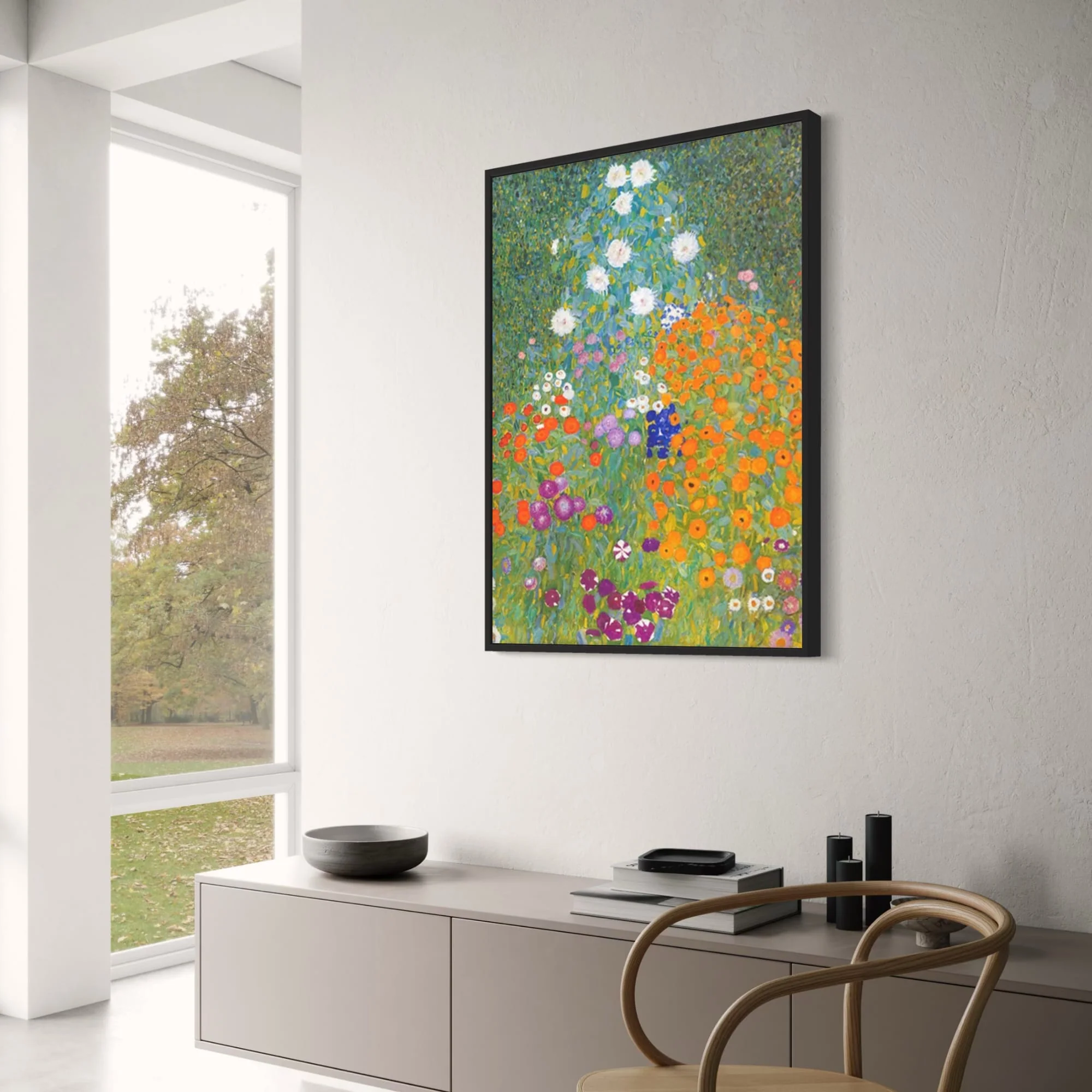 Klimt's Flower Garden | Art Nouveau Floral Vintage - Image 3