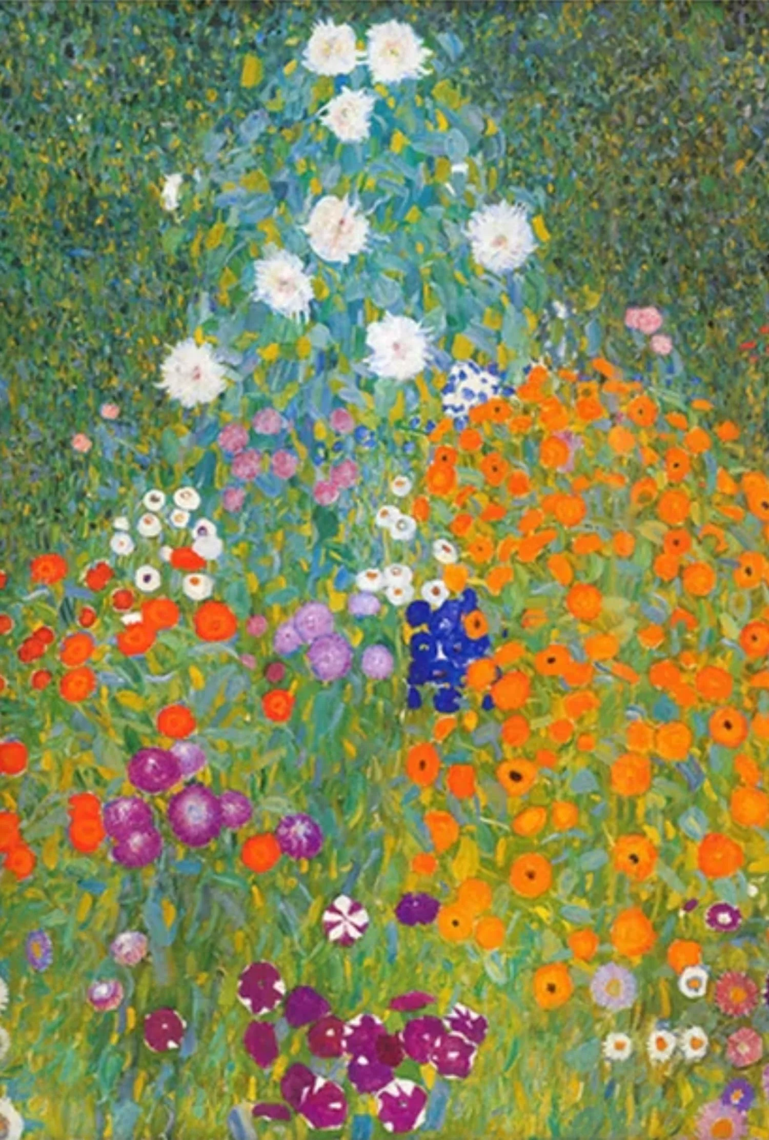 Klimt's Flower Garden | Art Nouveau Floral Vintage - Image 4