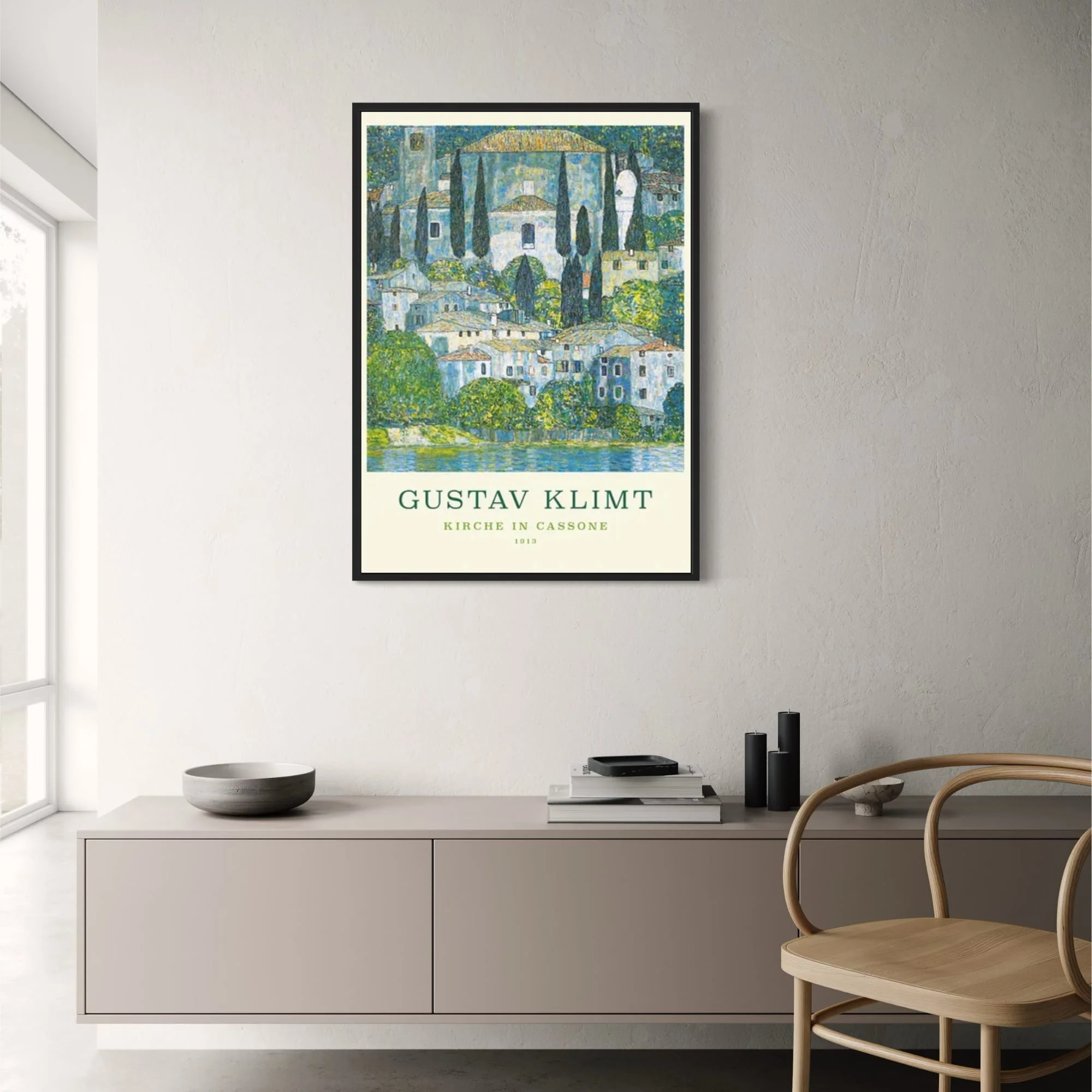 Gustav Klimt | Kirche in Cassone | Vintage Artwork - Image 2
