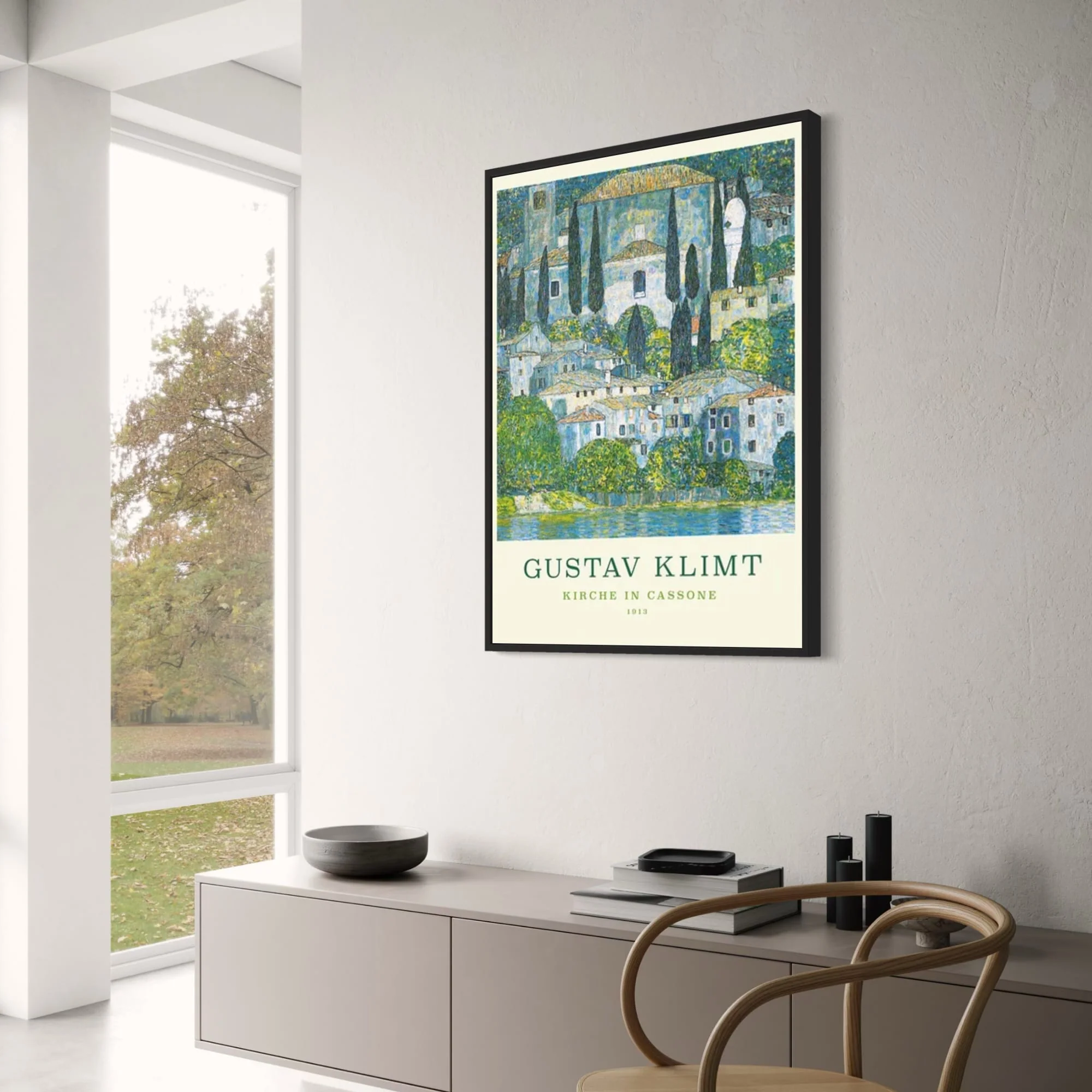 Gustav Klimt | Kirche in Cassone | Vintage Artwork - Image 3