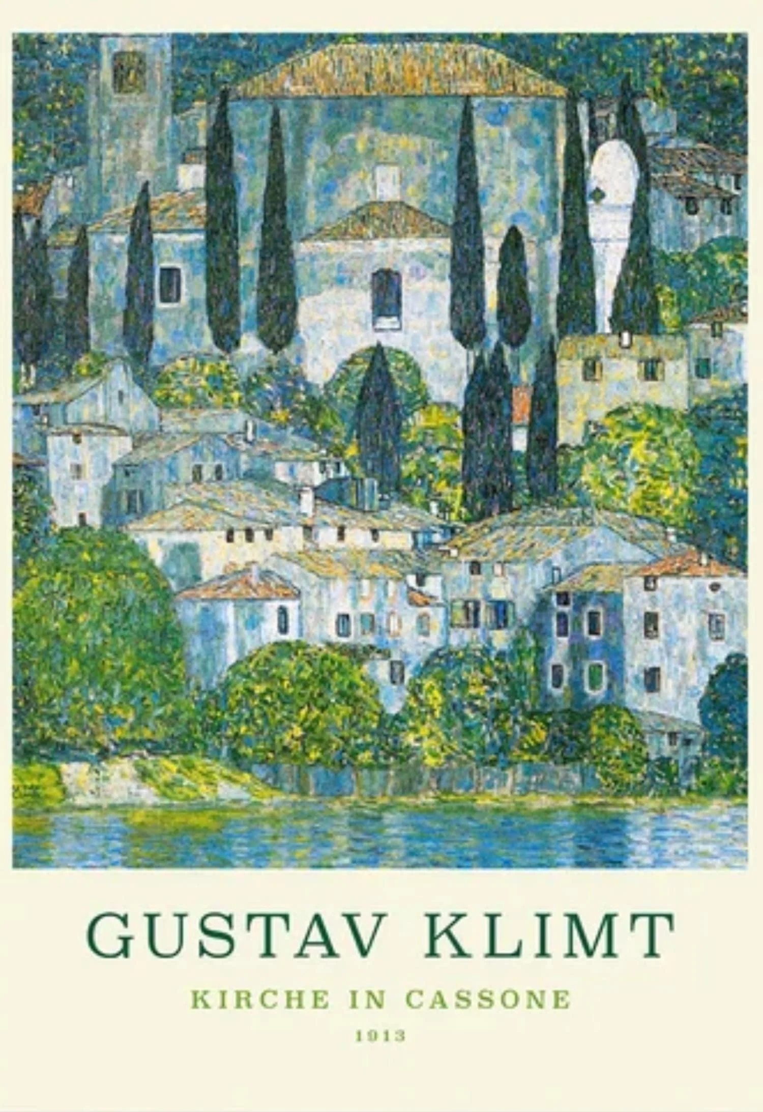 Gustav Klimt | Kirche in Cassone | Vintage Artwork - Image 4