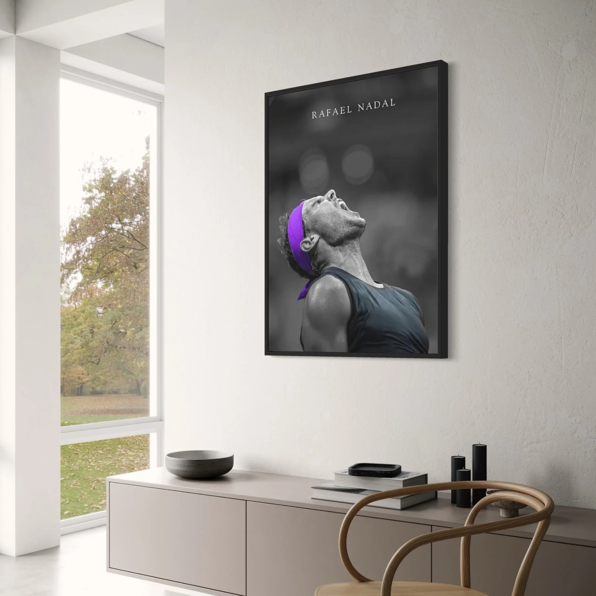 Rafael Nadal Purple Passion | Tennis Legend - Image 3