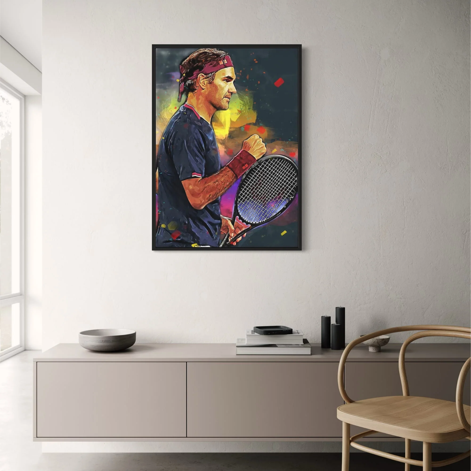 Roger Federer | Focused Tennis Art - Image 2
