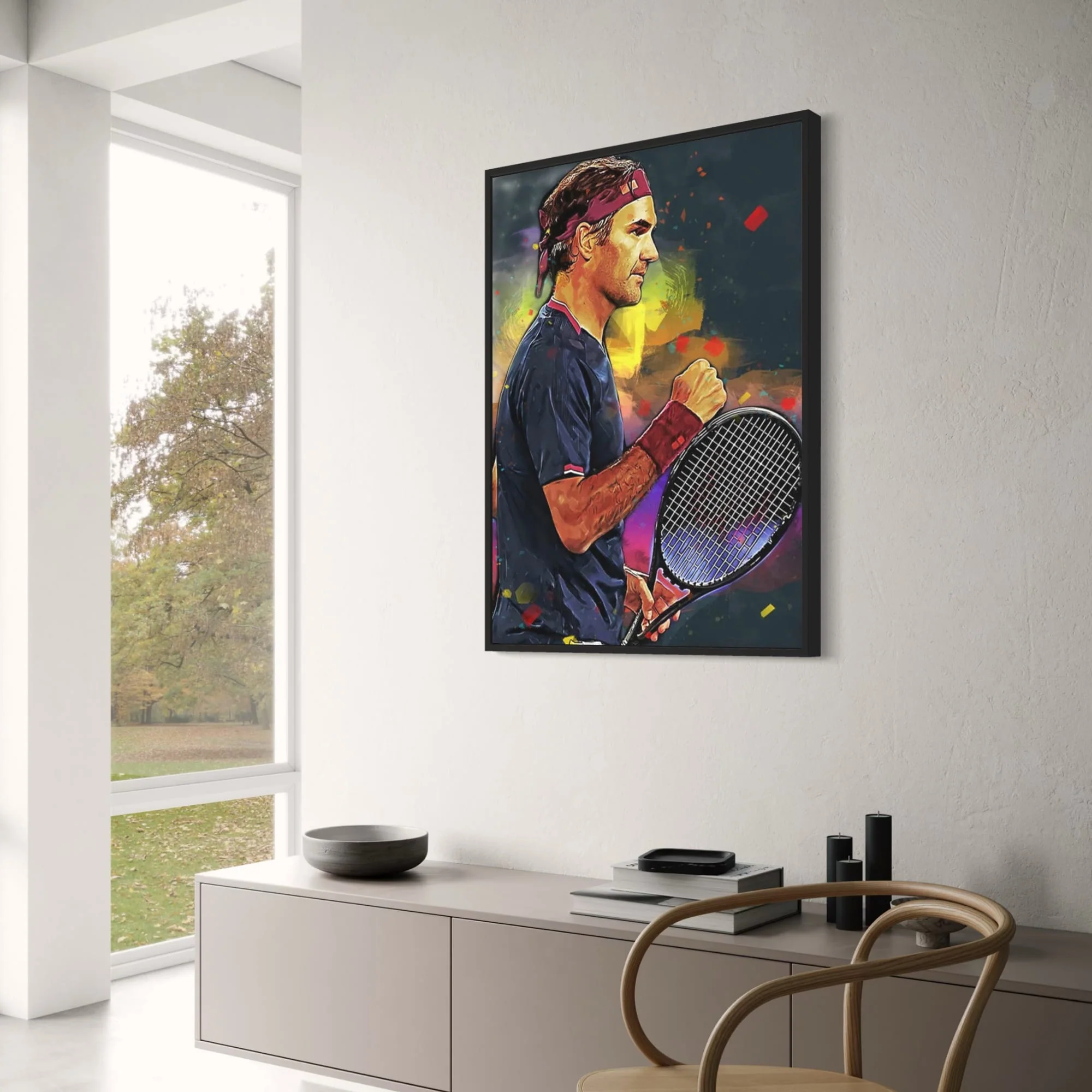 Roger Federer | Focused Tennis Art - Image 3
