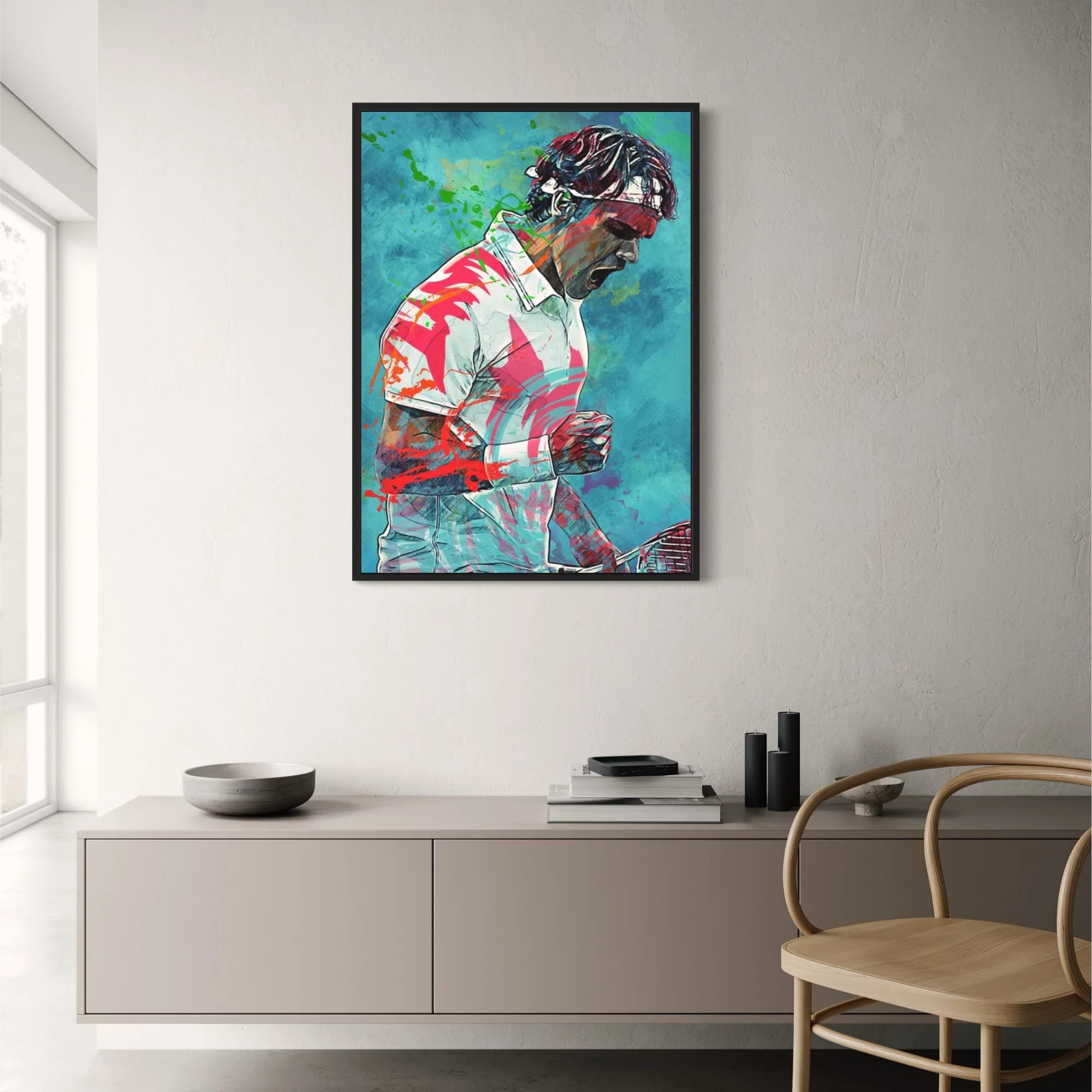 Roger Federer | Artful Tennis Celebration - Image 2