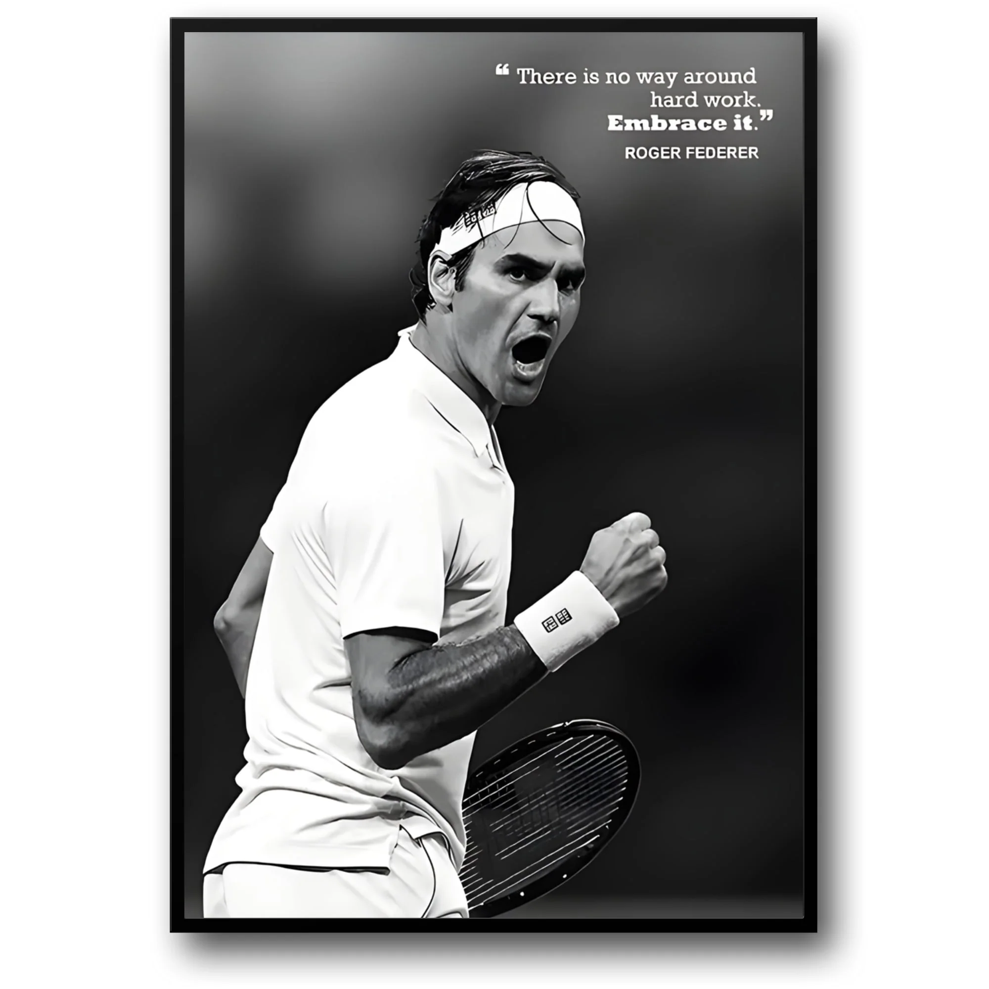 Roger Federer | Tennis Motivational Quote