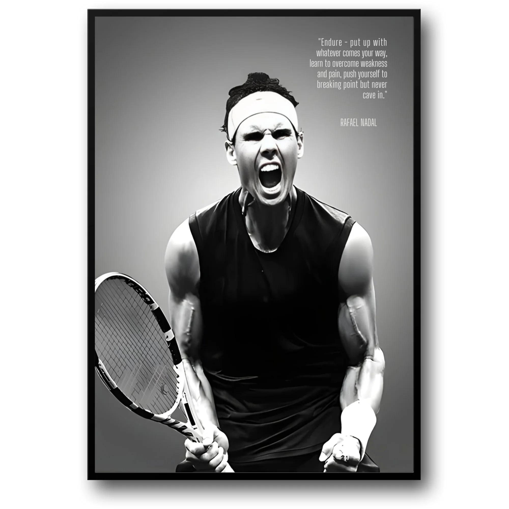 Rafael Nadal Quote | Strength & Endurance Inspiration
