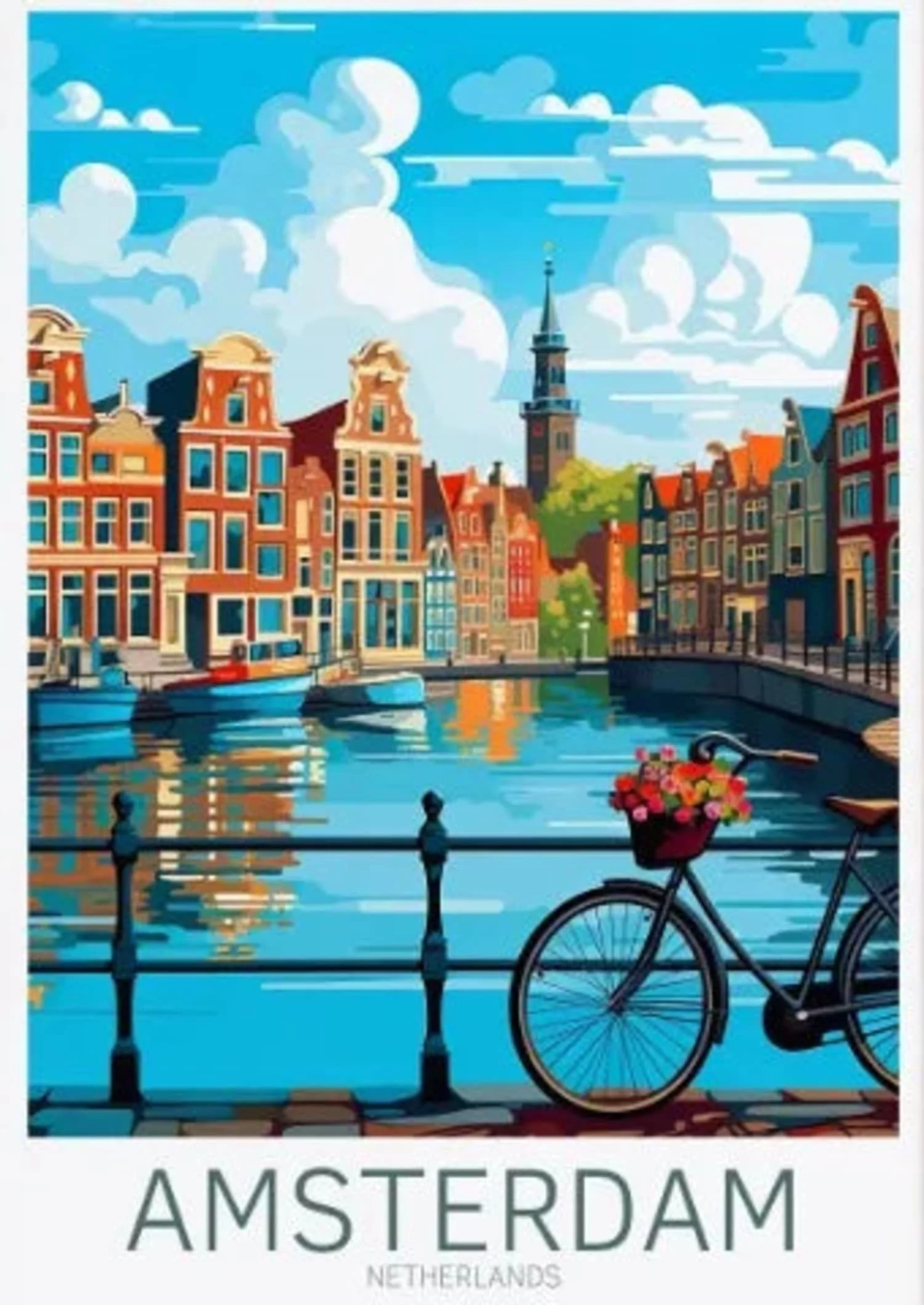 Iconic Amsterdam | Summer Cityscape - Image 4