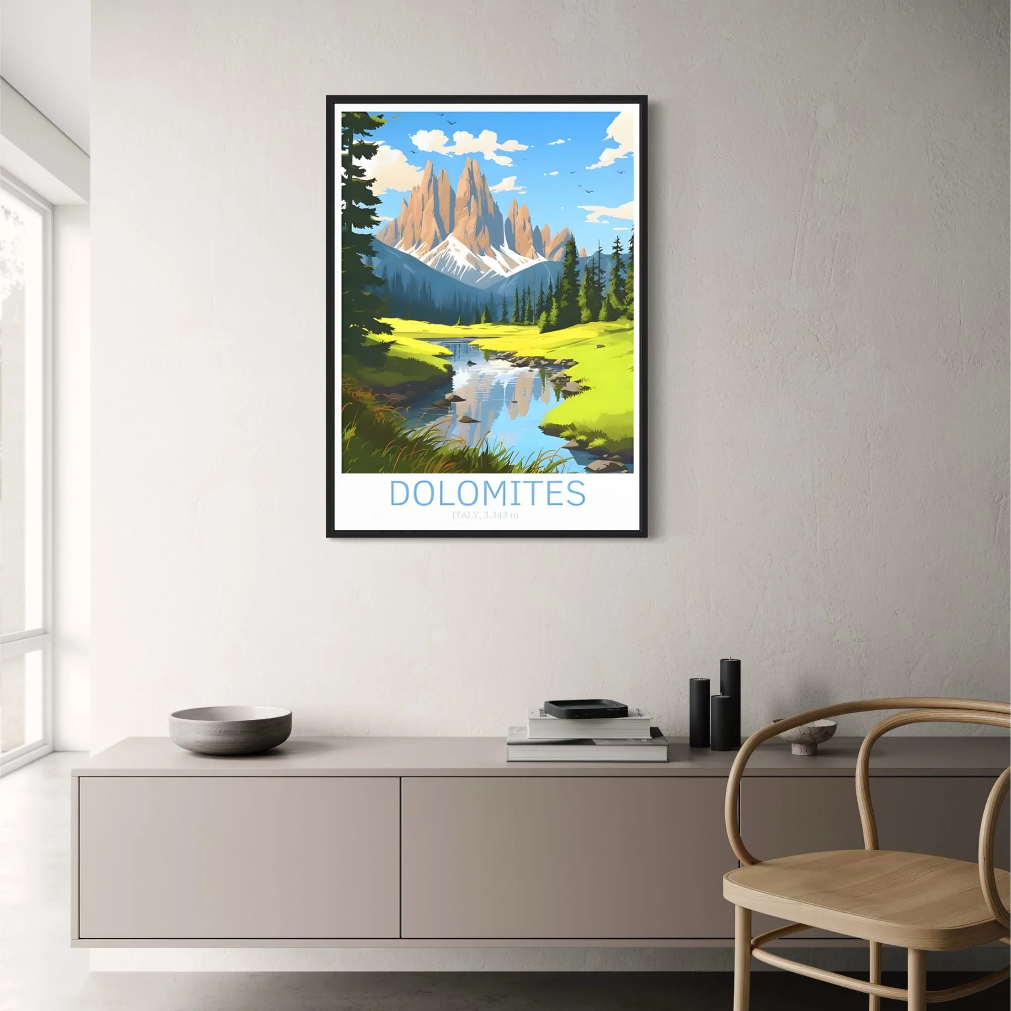 The Dolomites | Scenic Landscape Art - Image 2