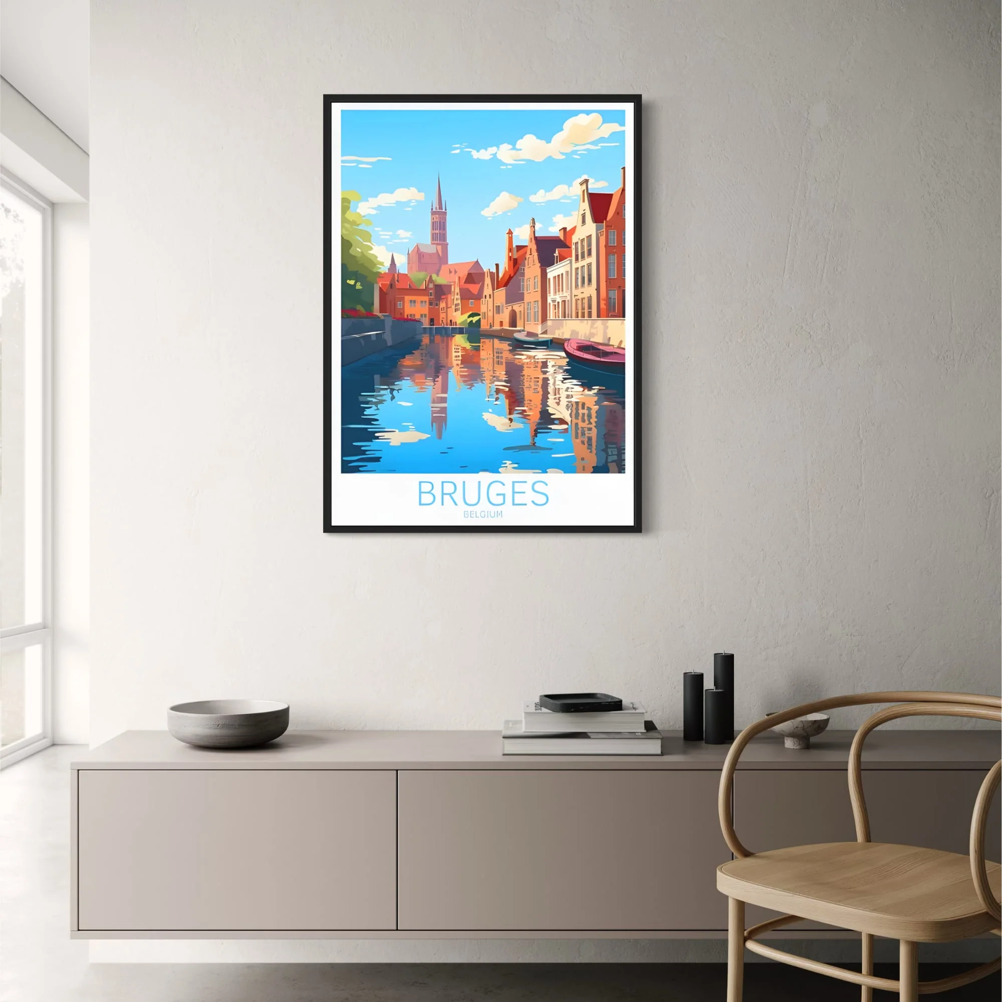 Bruges Scenic View | Belgium Cityscape Photography - Image 2