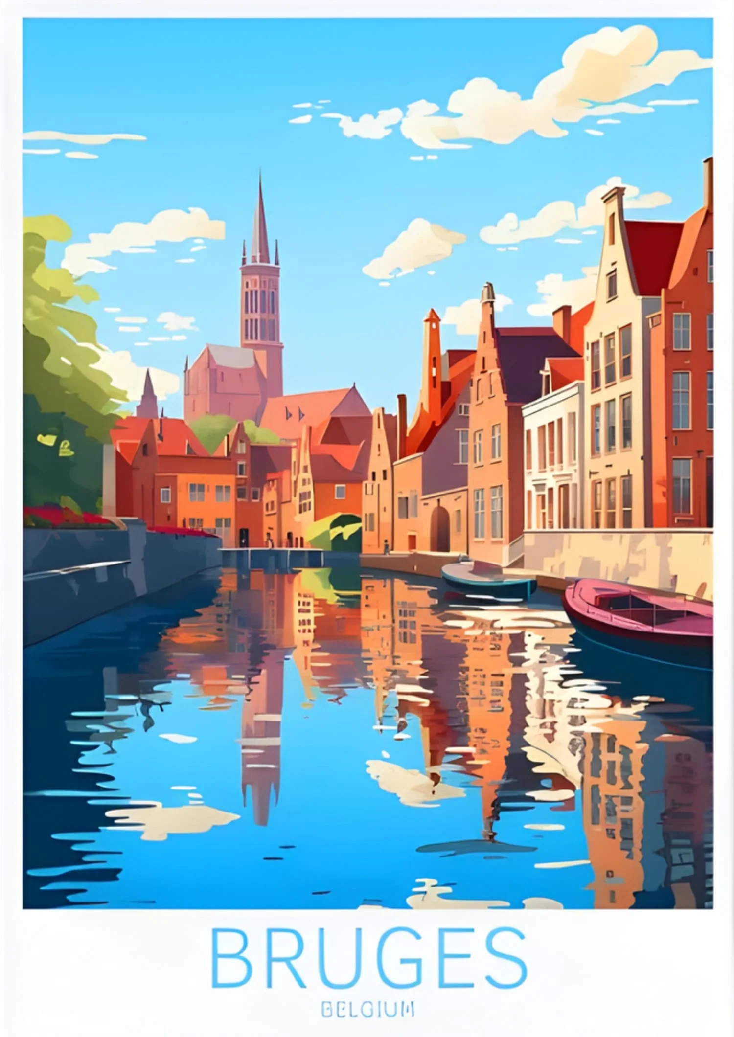 Bruges Scenic View | Belgium Cityscape Photography - Image 4
