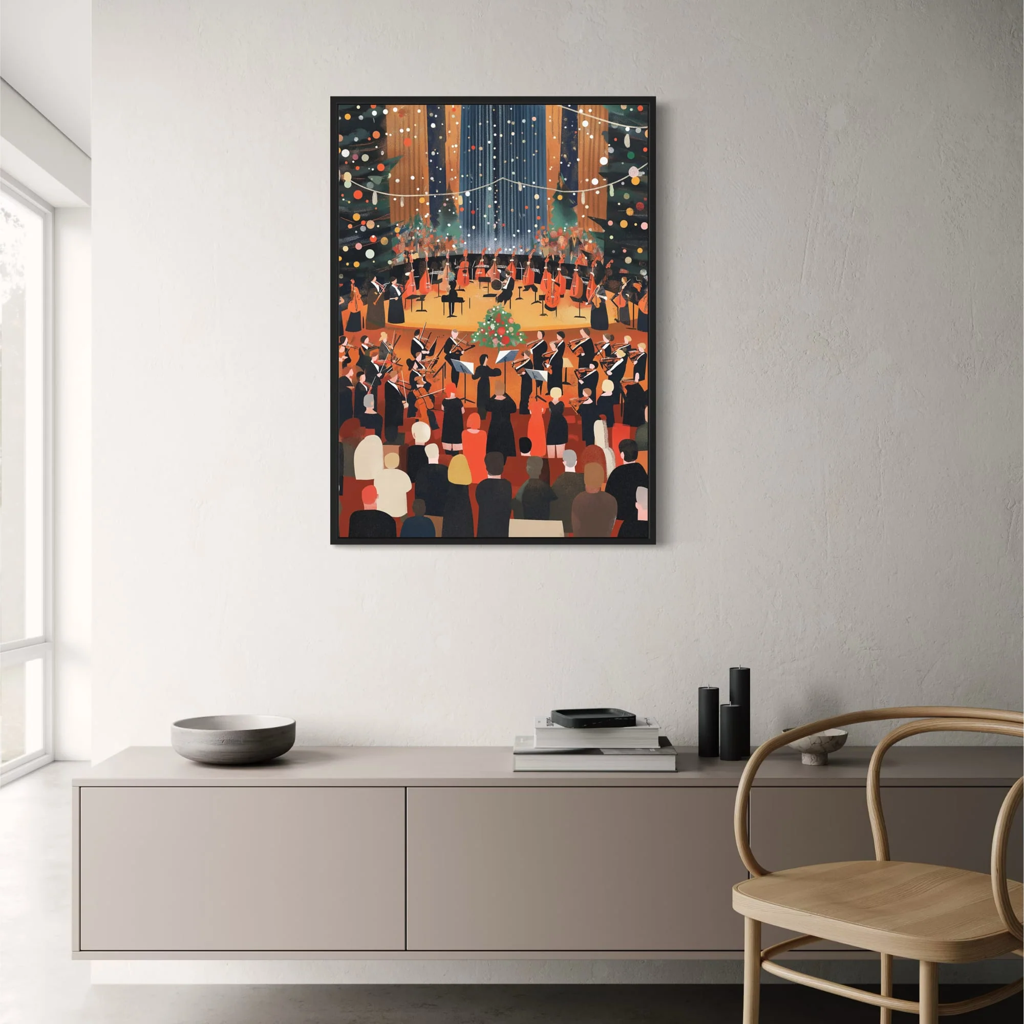 Festive Symphony | Christmas Concert Art - Image 2