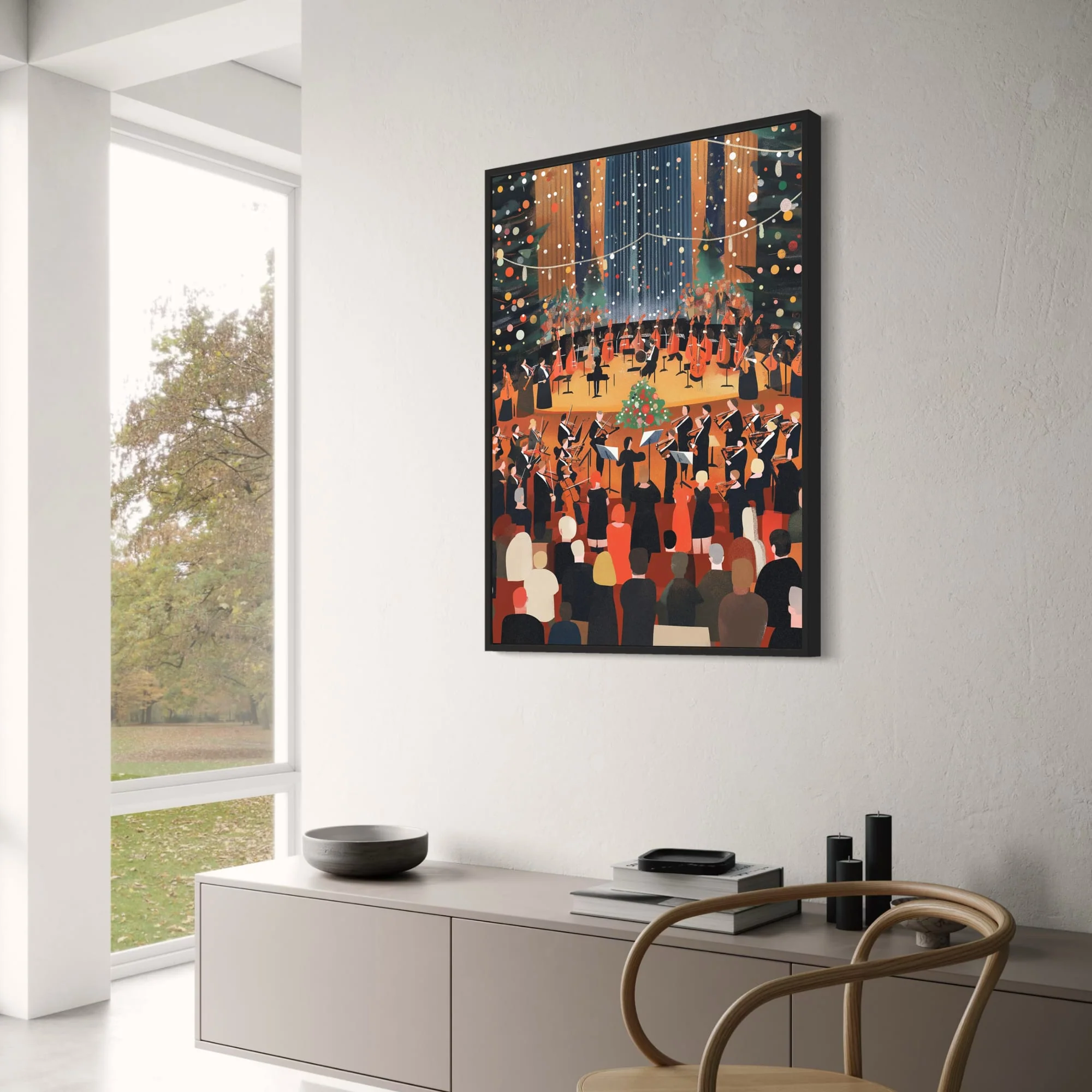 Festive Symphony | Christmas Concert Art - Image 3
