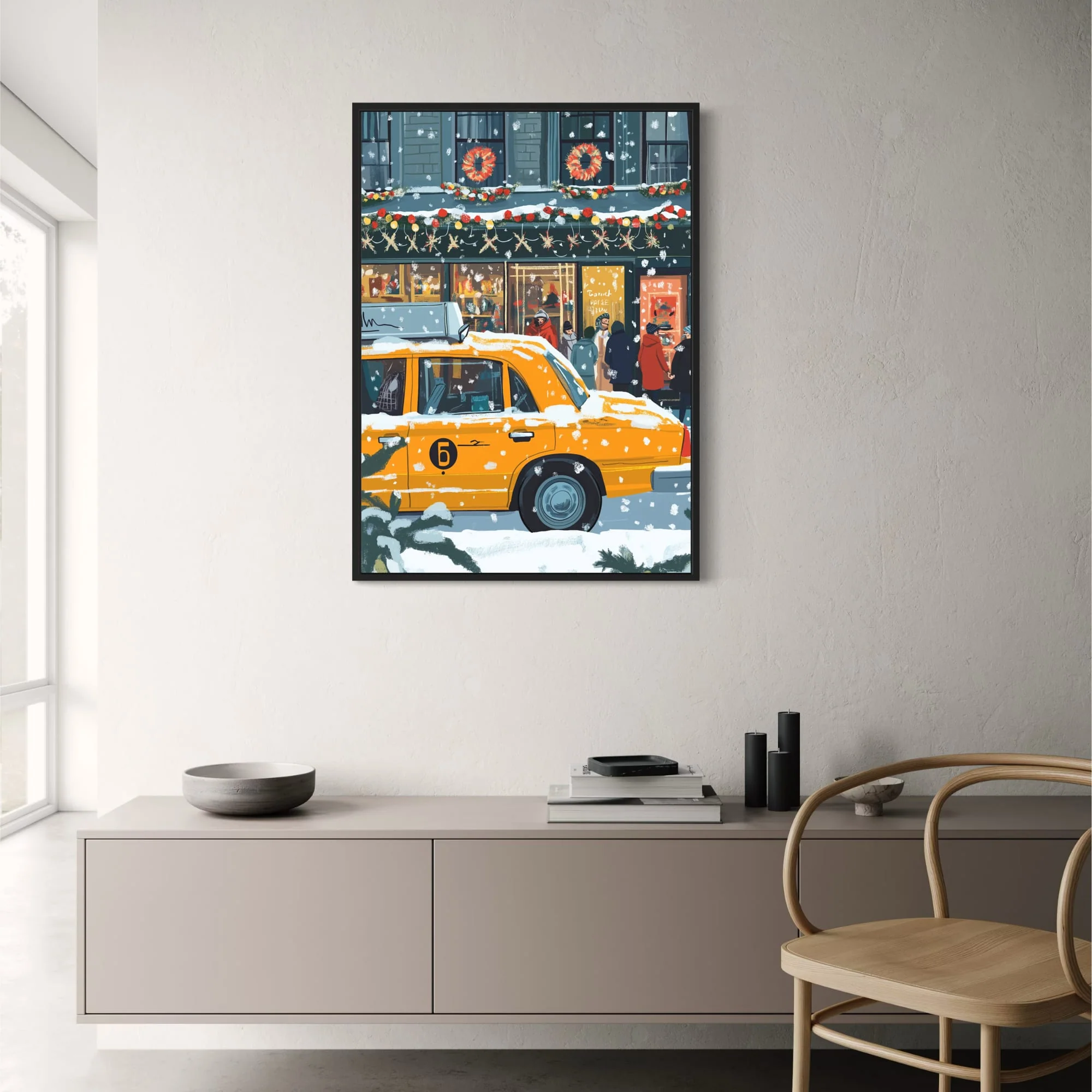 Urban Winter | Yellow Taxi - Image 2