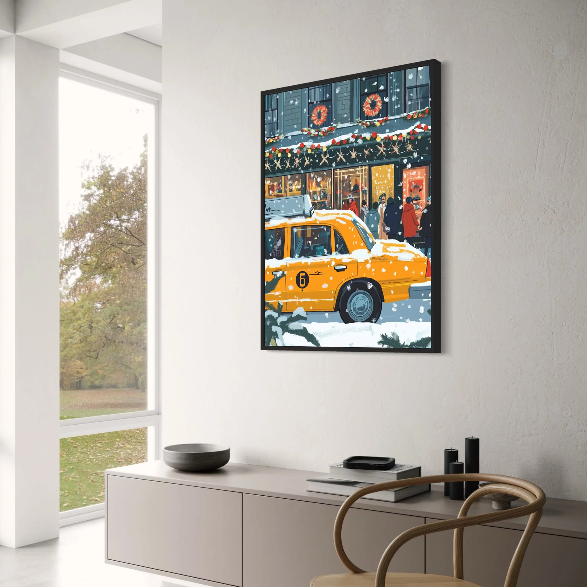 Urban Winter | Yellow Taxi - Image 3