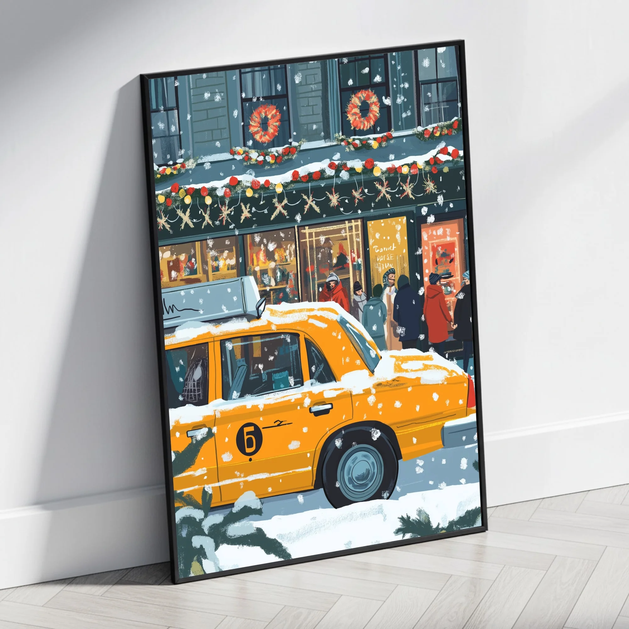 Urban Winter | Yellow Taxi - Image 4