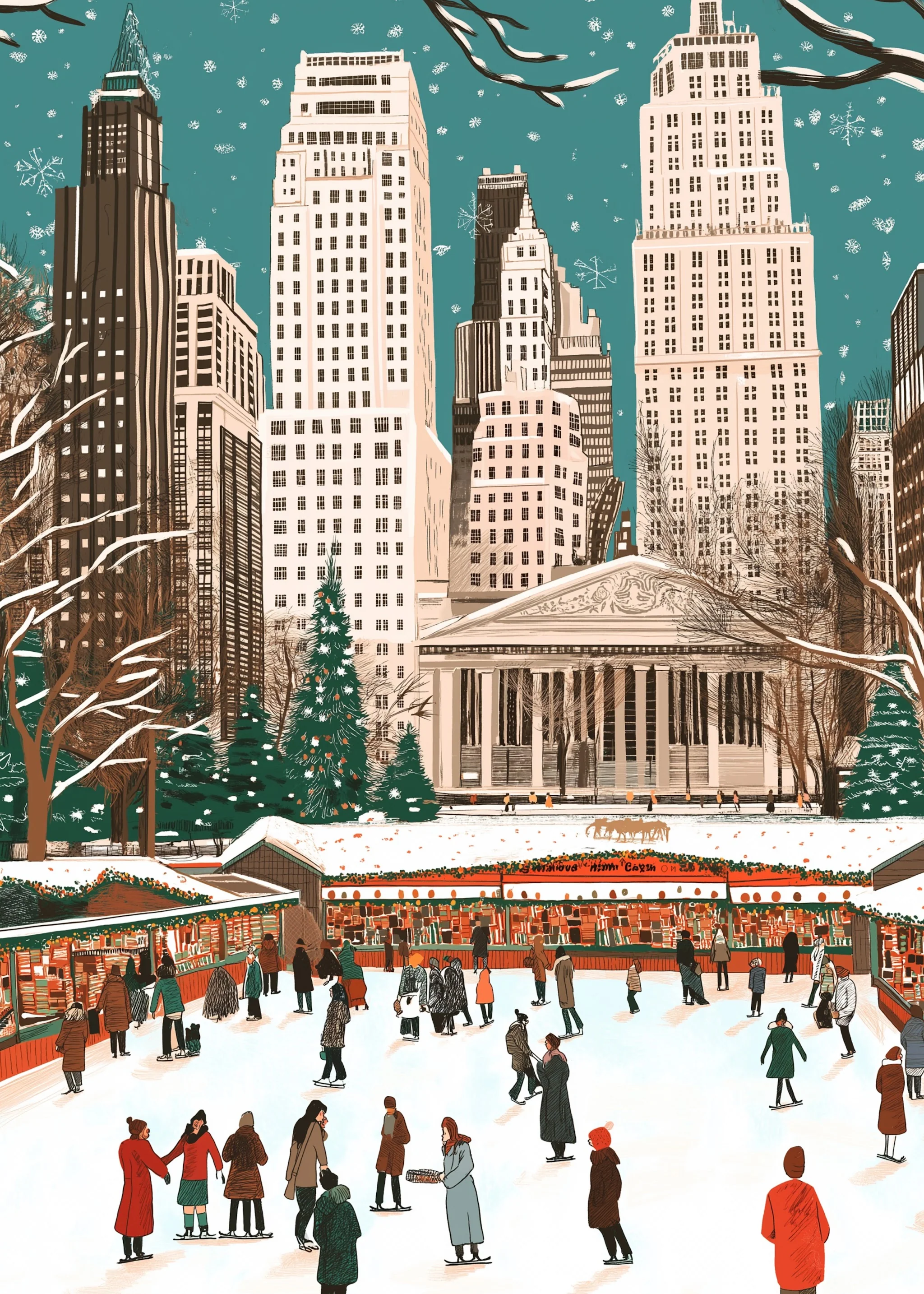 Winter Wonderland | NYC Skaters - Image 5