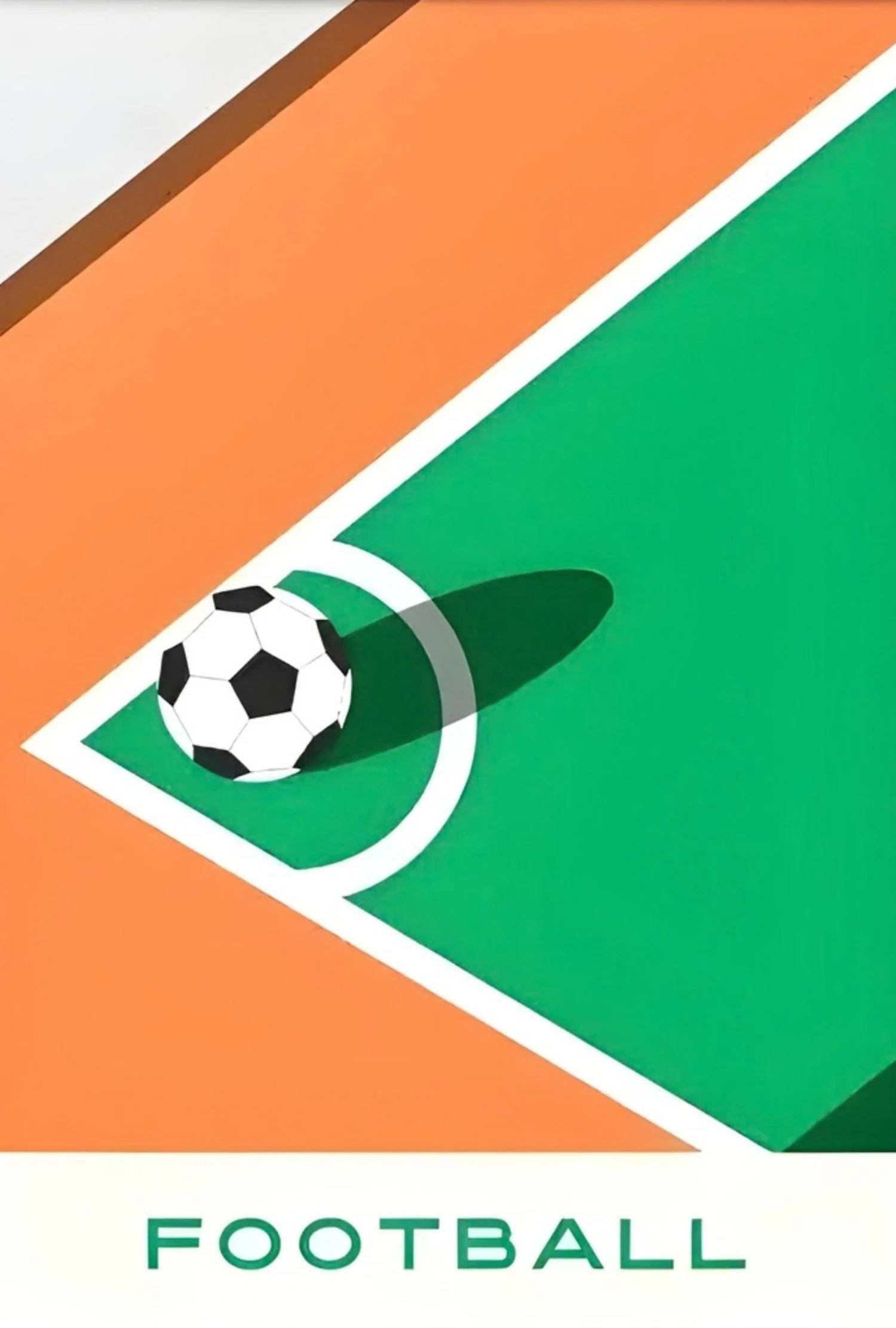 The Geometry of Victory | Soccer Art Series - Image 4