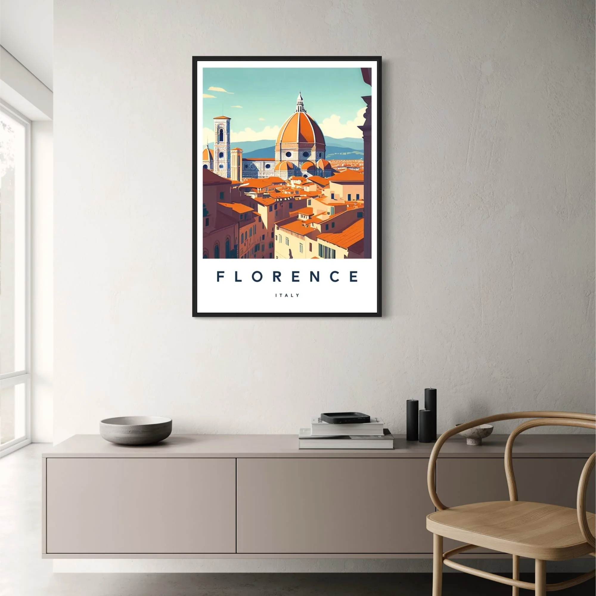 Florence Cityscape | Italian Urban Art - Image 2