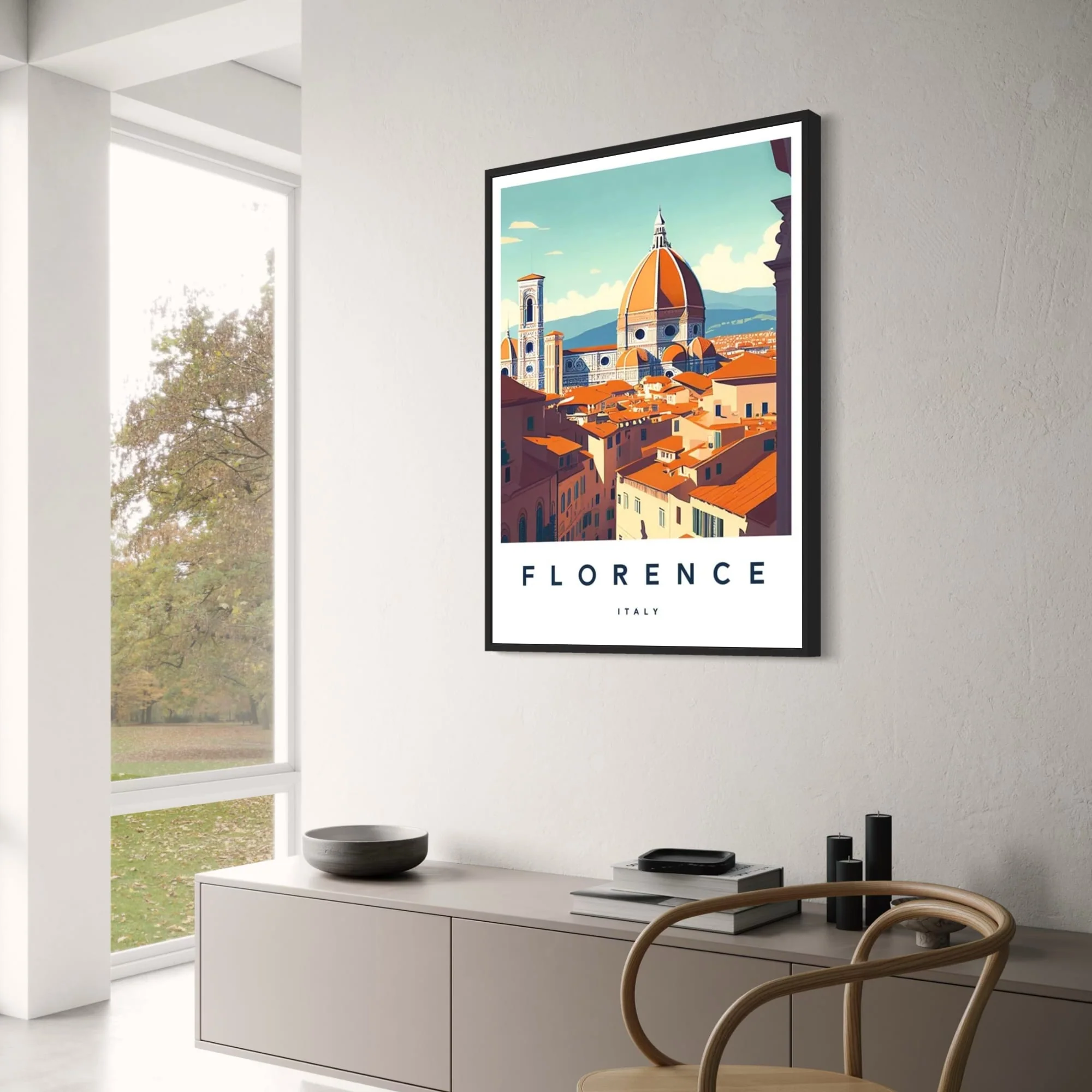 Florence Cityscape | Italian Urban Art - Image 3