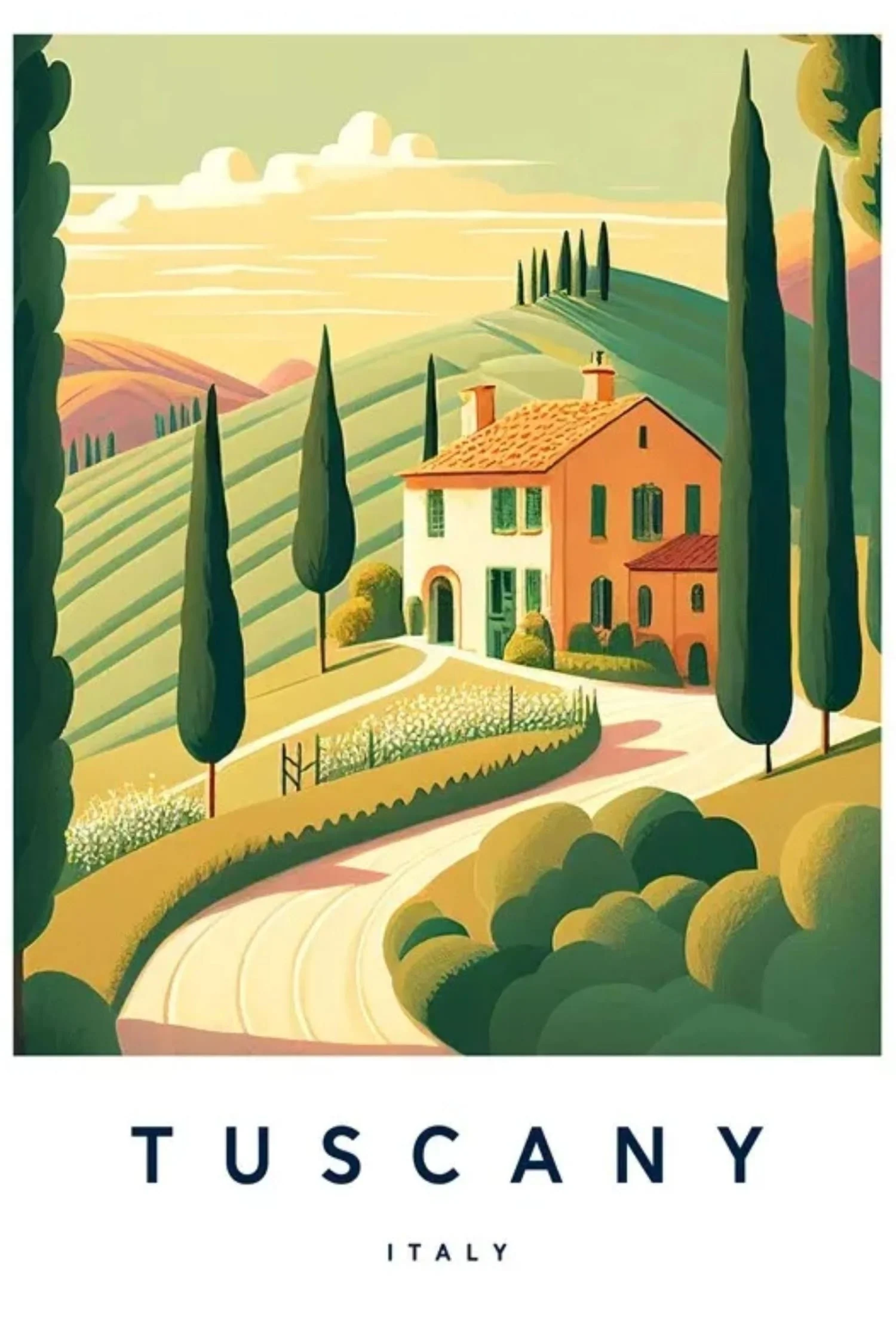Tuscany Cityscape | Italian Urban Landscape - Image 4