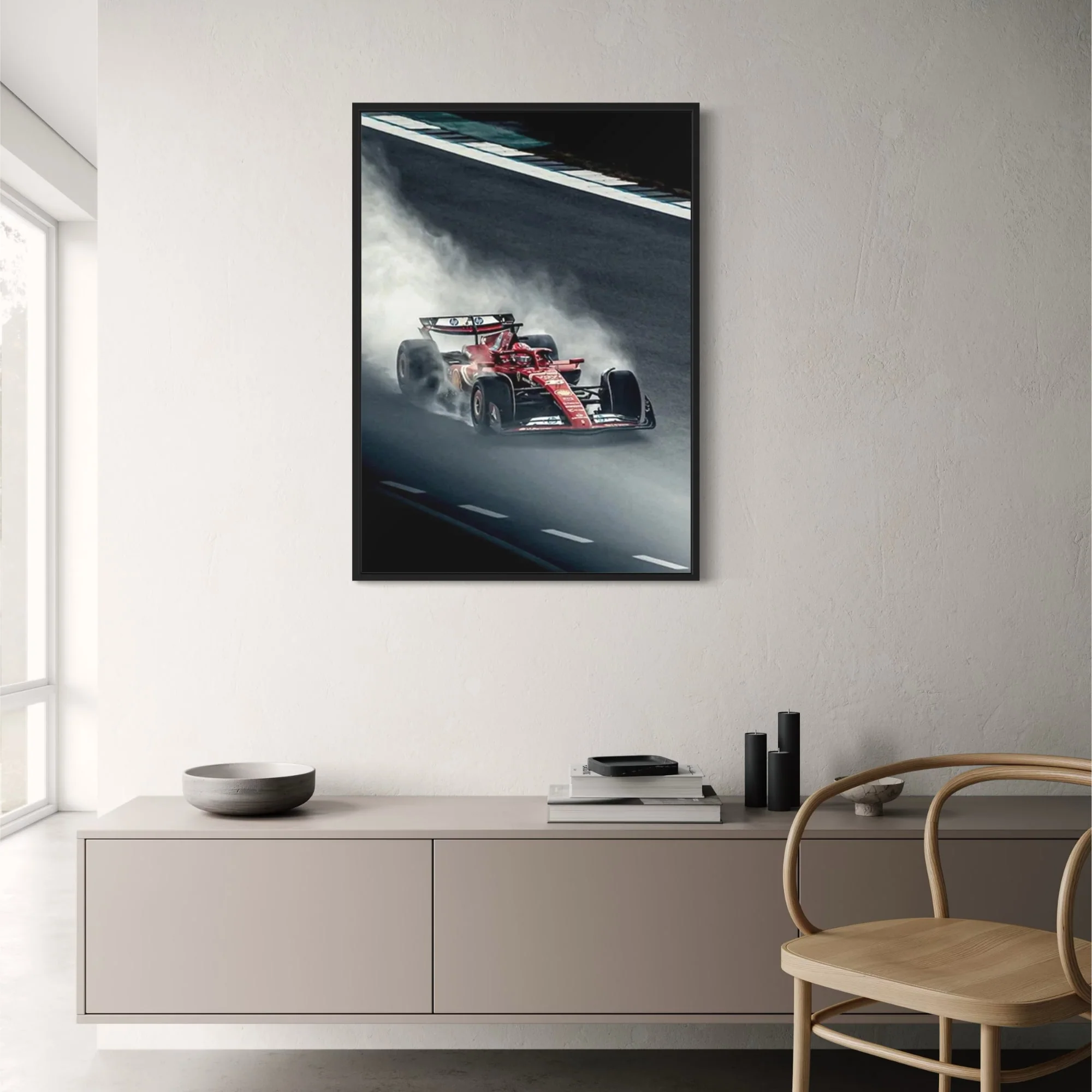 Senna Grand Prix | Abstract Racing Graffiti | Leclerc Supercar - Image 2