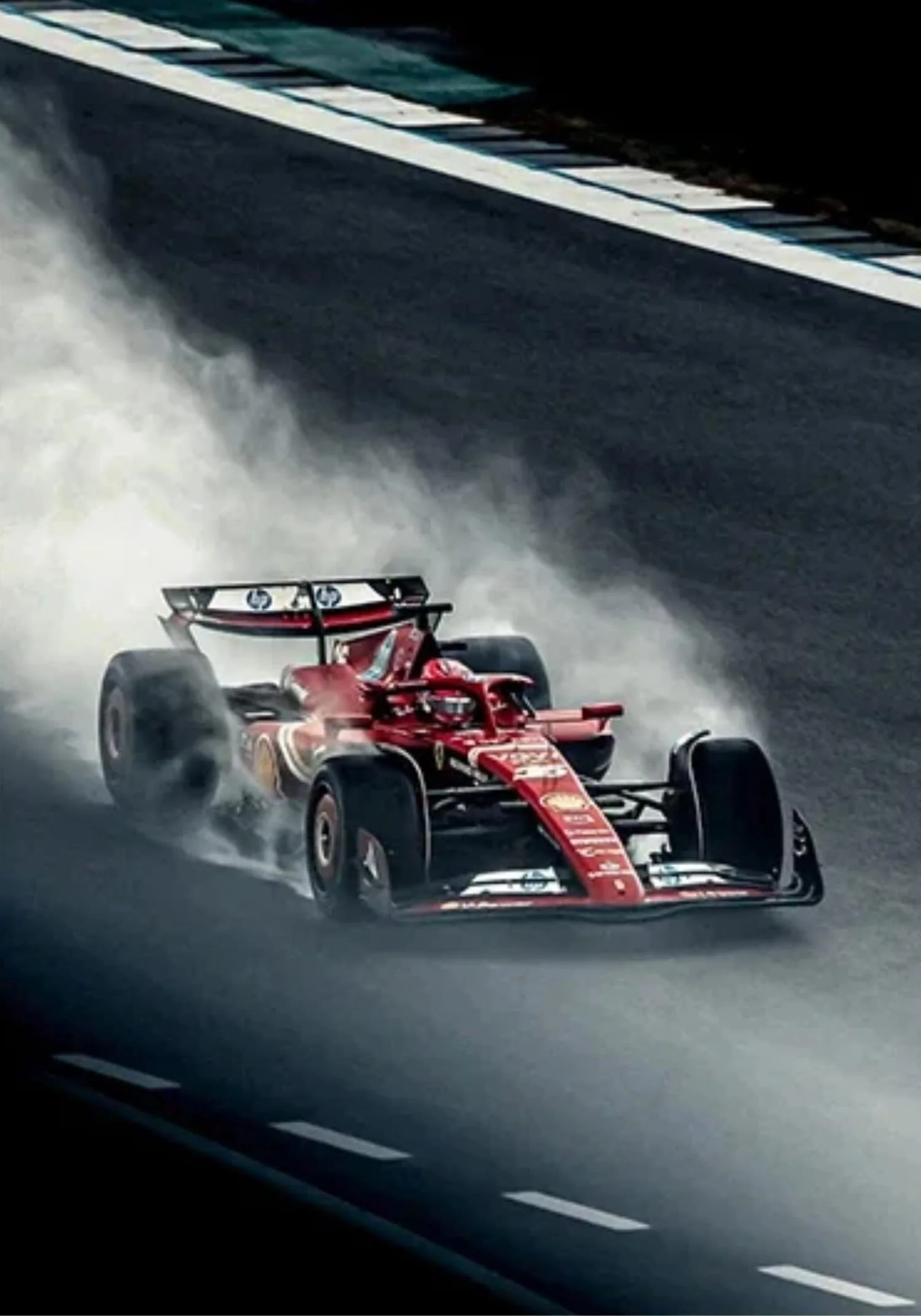 Senna Grand Prix | Abstract Racing Graffiti | Leclerc Supercar - Image 4