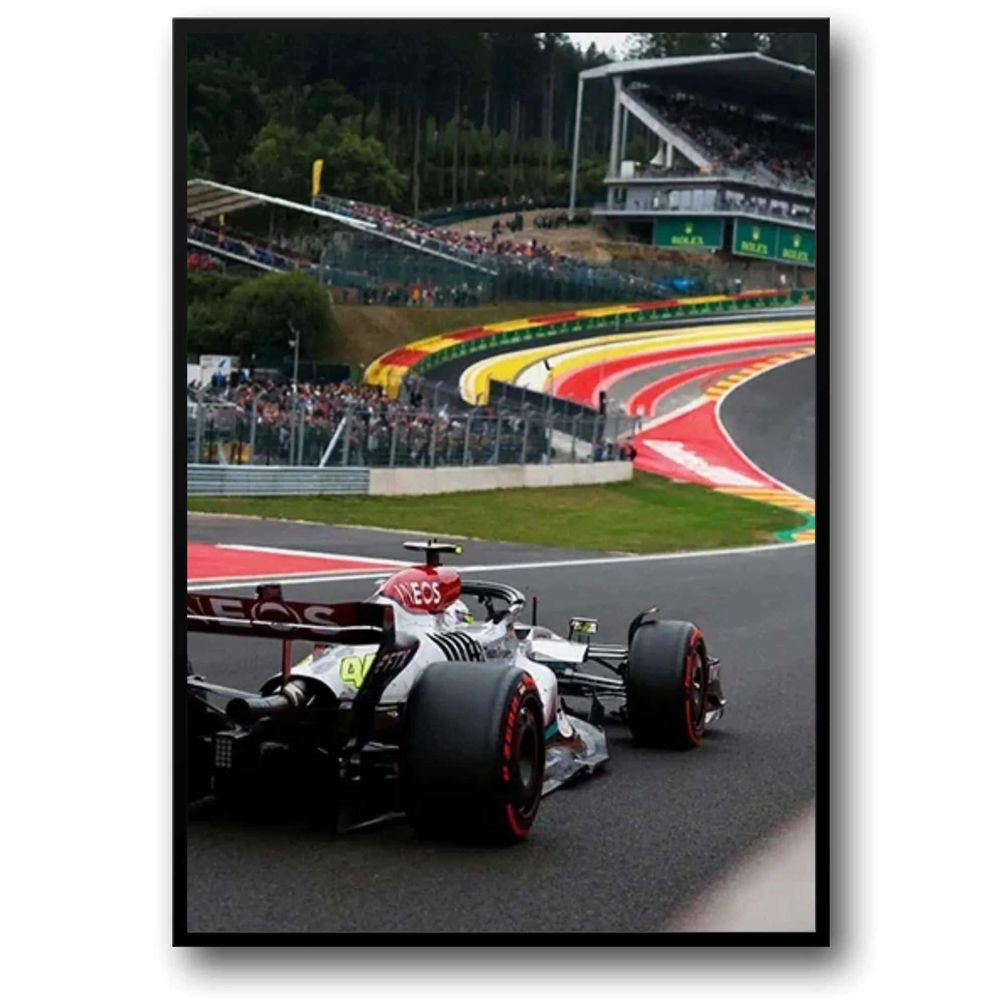 Senna & Leclerc | Abstract Graffiti Supercar