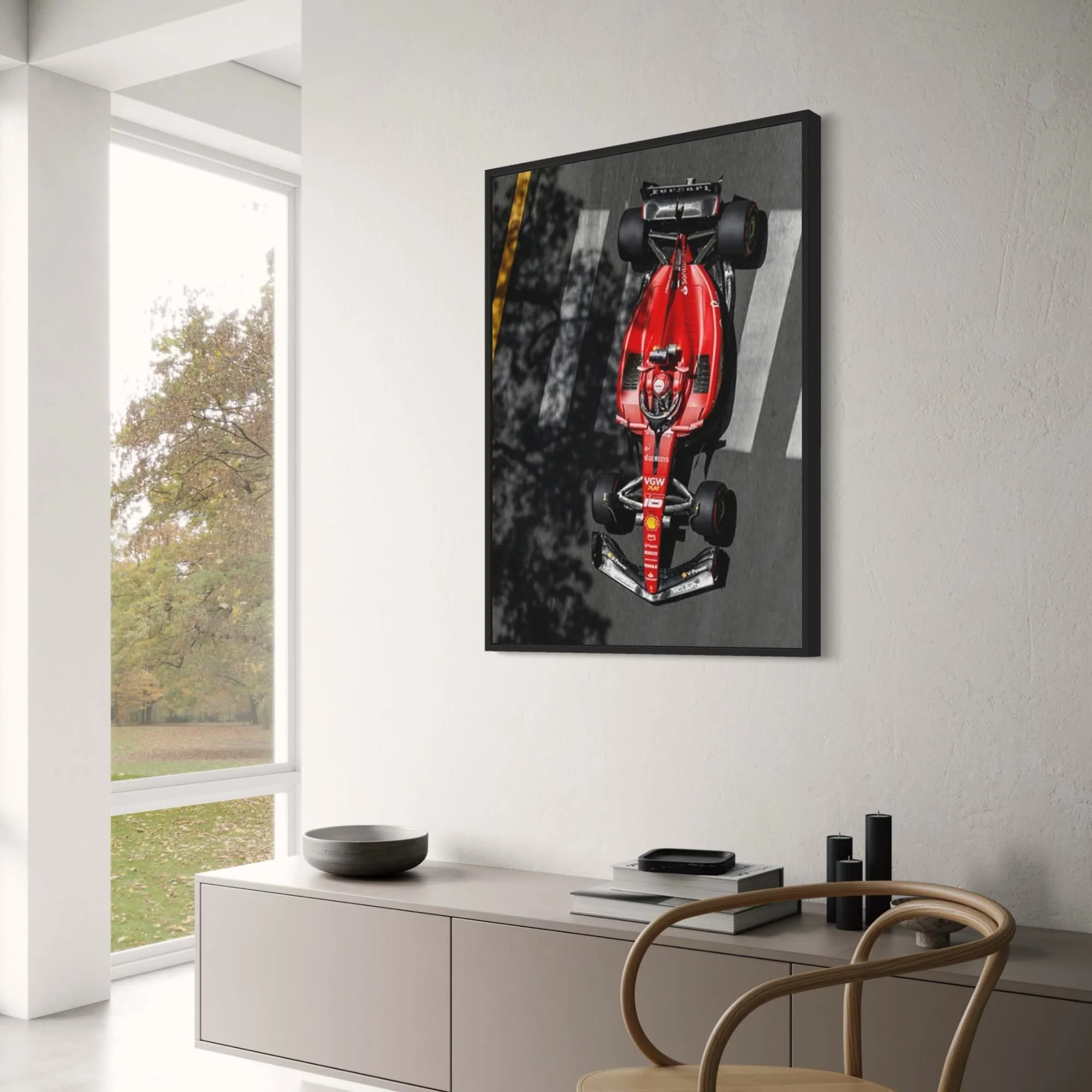 Senna Grand Prix | Abstract Graffiti Racing | Leclerc Supercar - Image 3