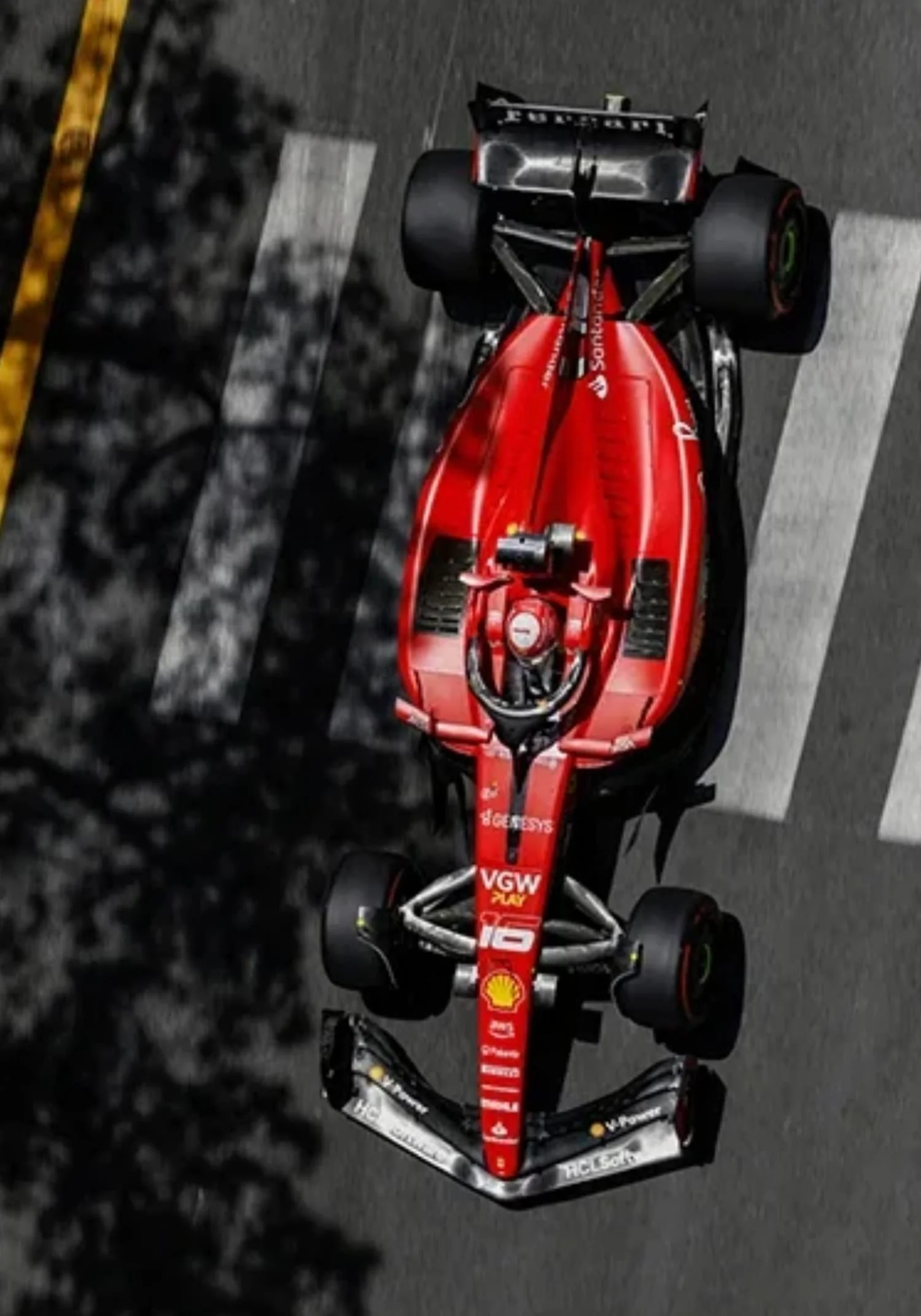 Senna Grand Prix | Abstract Graffiti Racing | Leclerc Supercar - Image 4