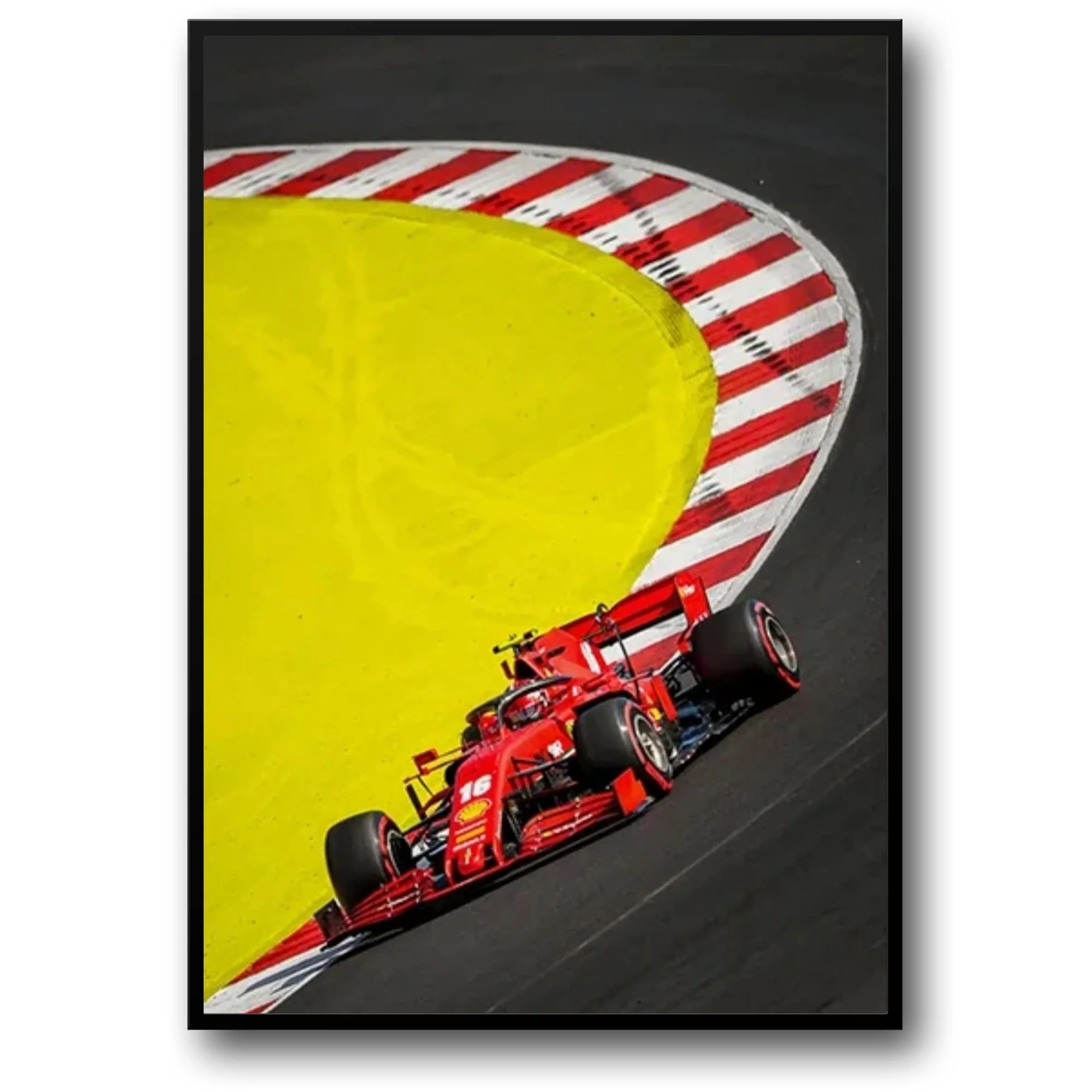 Senna Grand Prix | Abstract Track Graffiti