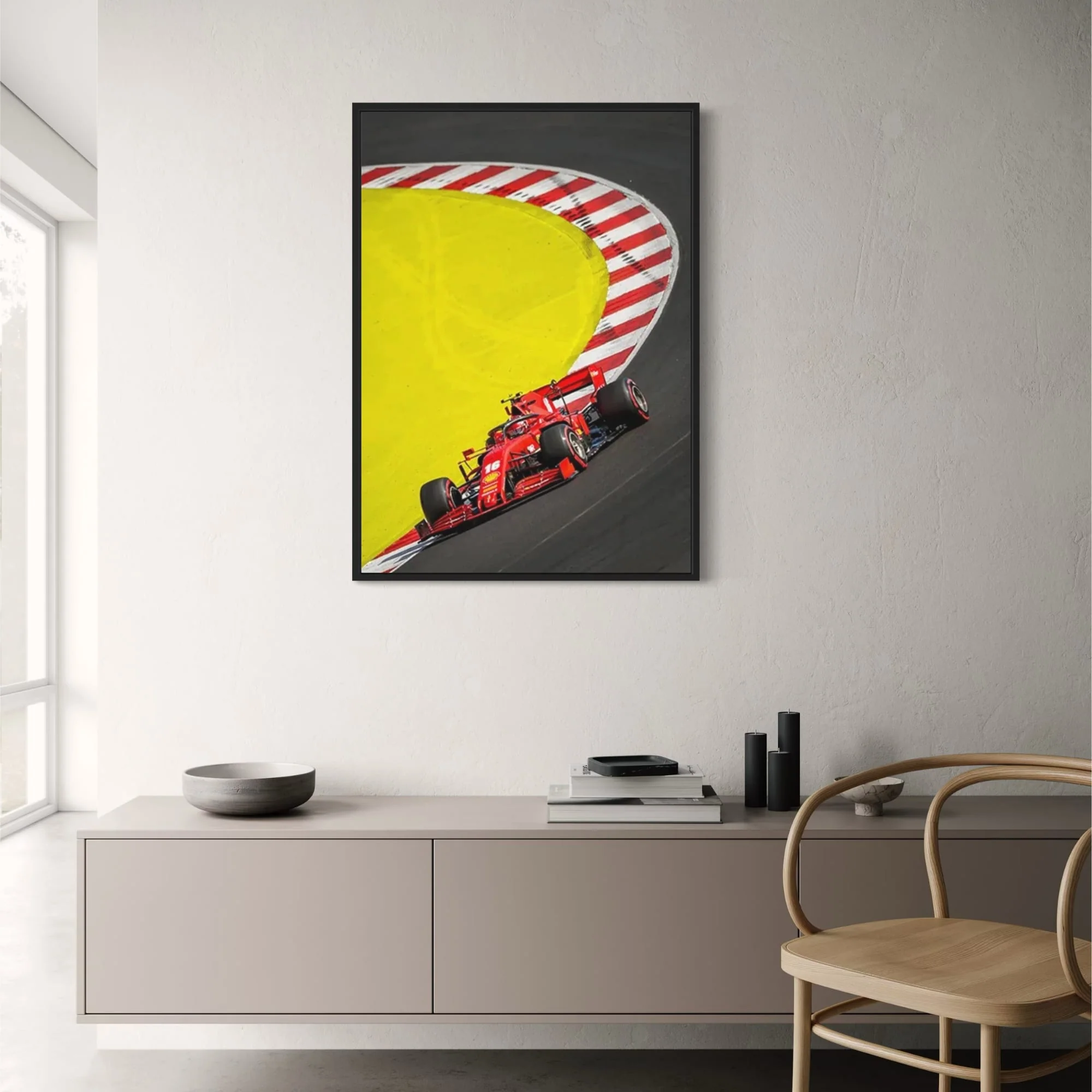 Senna Grand Prix | Abstract Track Graffiti - Image 2