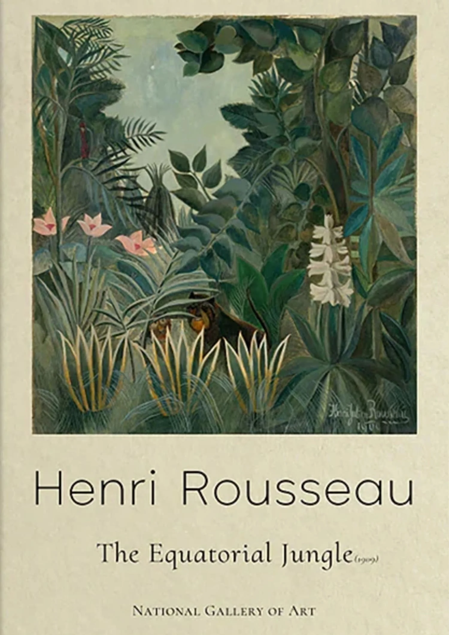 Henri Rousseau | The Equatorial Jungle | Vintage Botanical Scene - Image 4