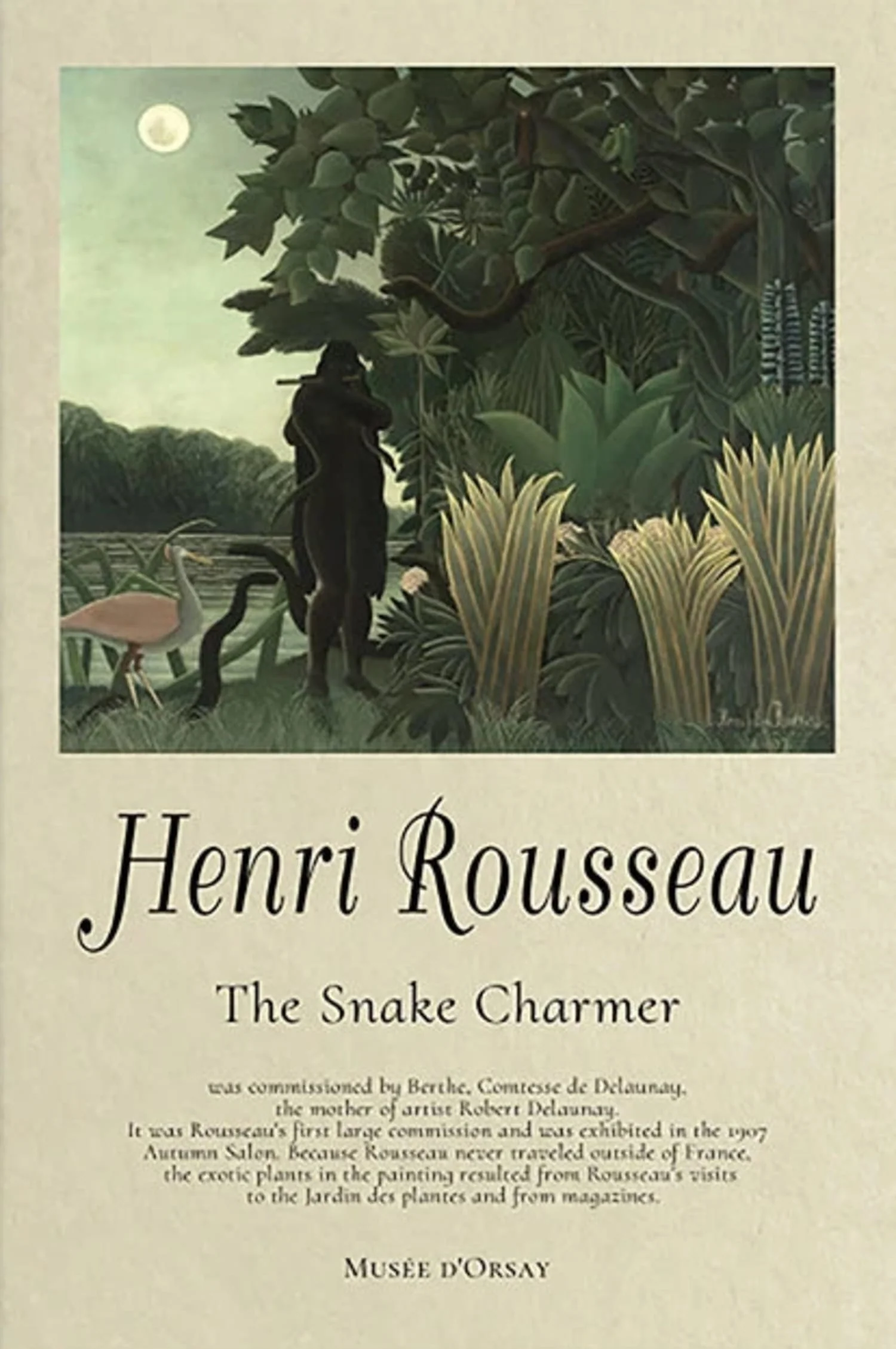 The Snake Charmer | Henri Rousseau | Exotic Jungle Scene - Image 4