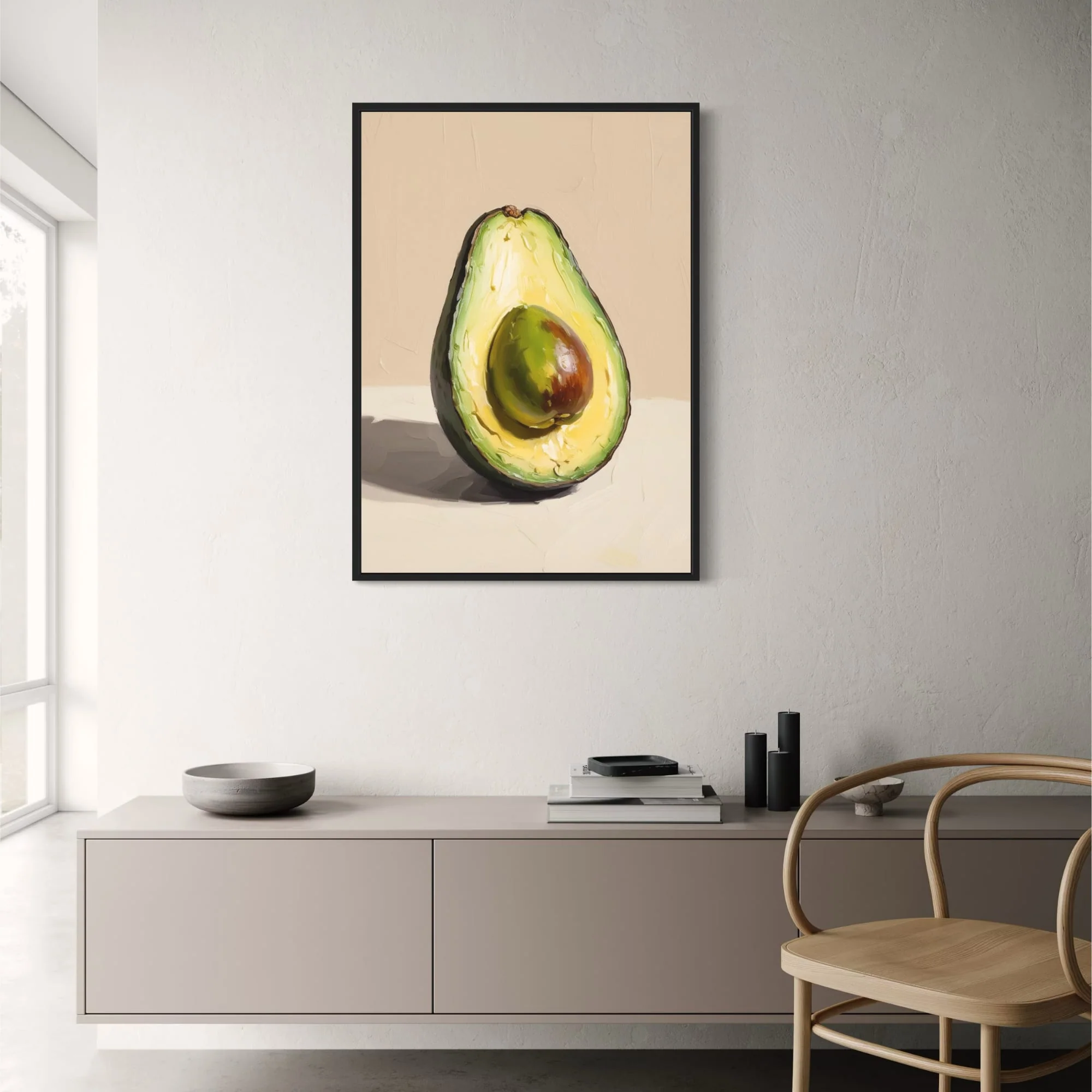 Avocado Illustration | Modern Botanical Art - Image 2