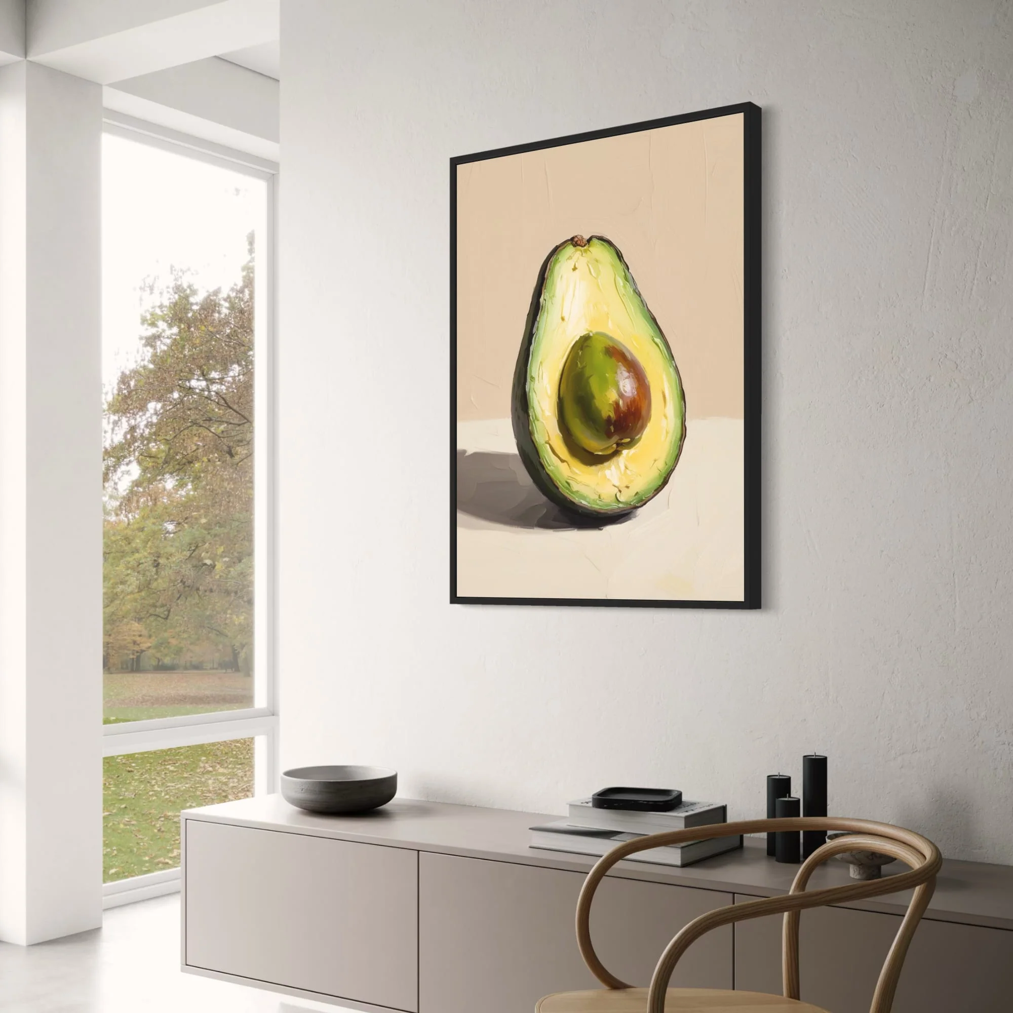Avocado Illustration | Modern Botanical Art - Image 3
