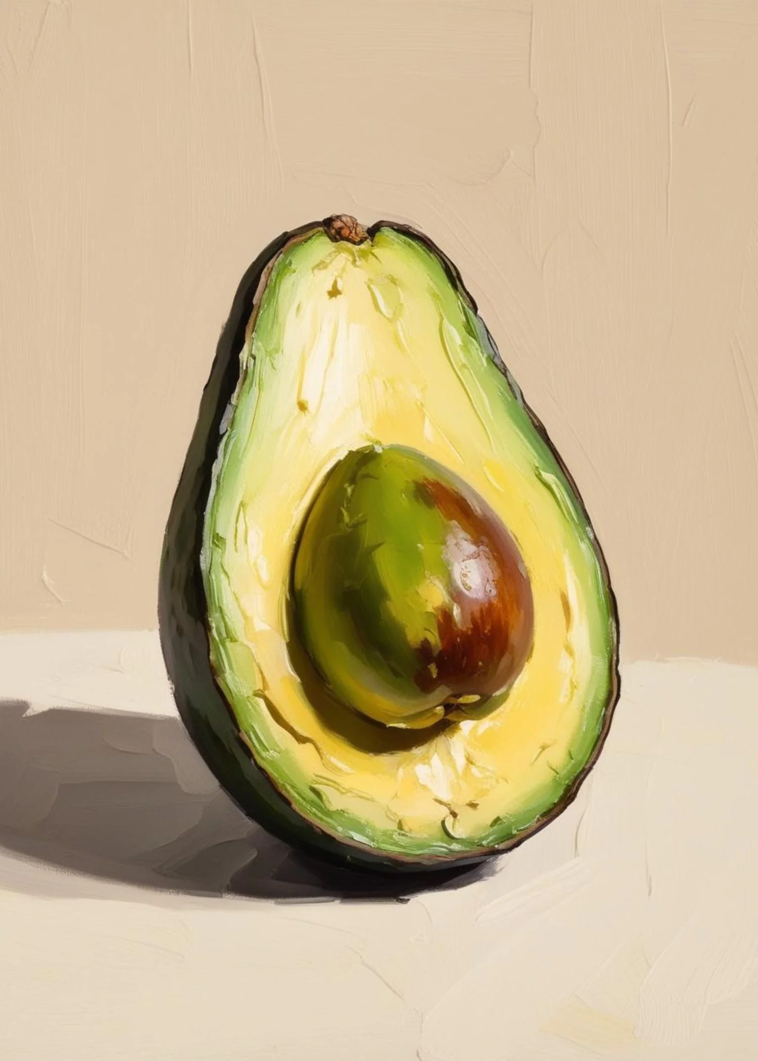 Avocado Illustration | Modern Botanical Art - Image 4