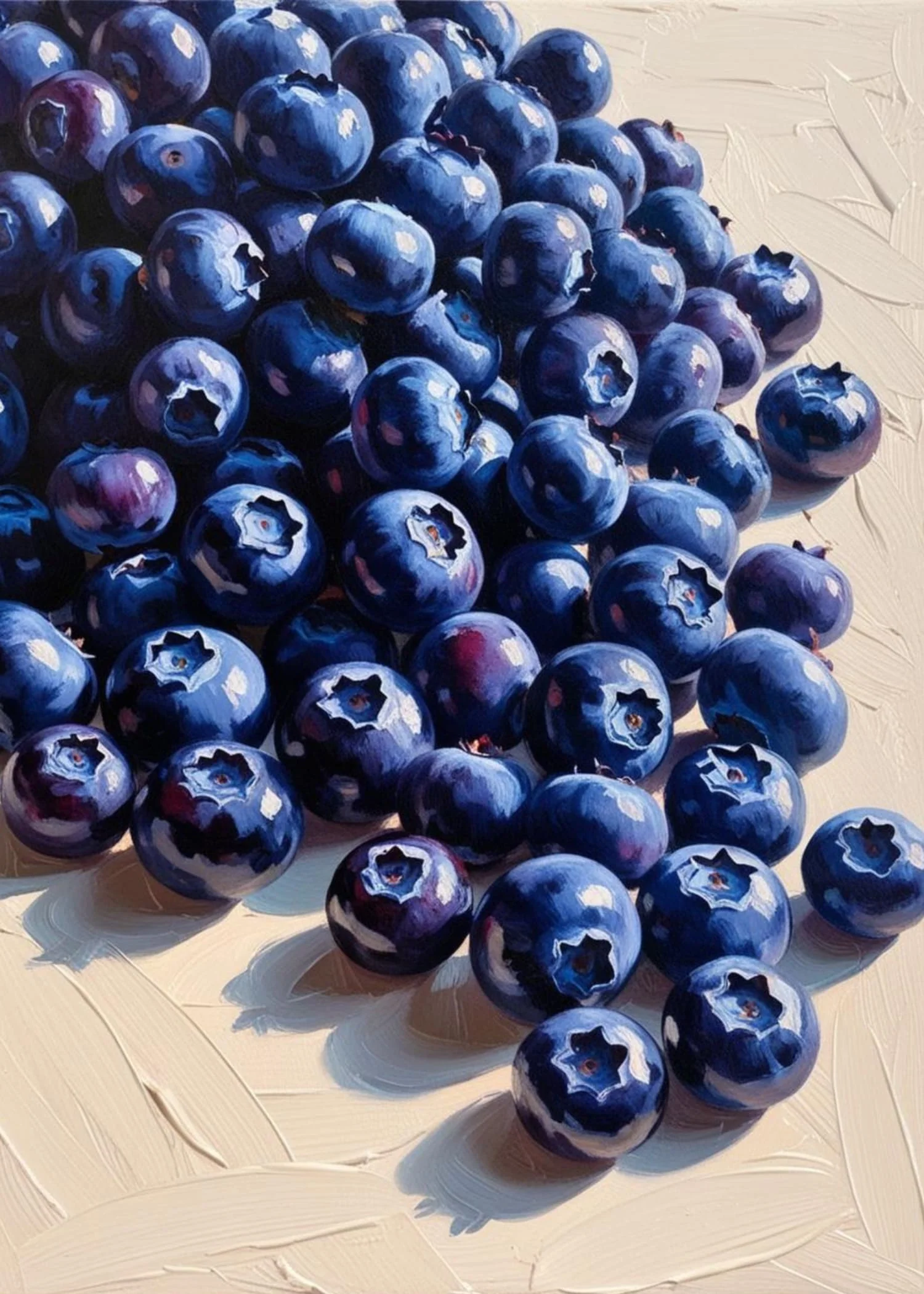 Blueberry Culinary Art | Kitchen Decor - Image 4